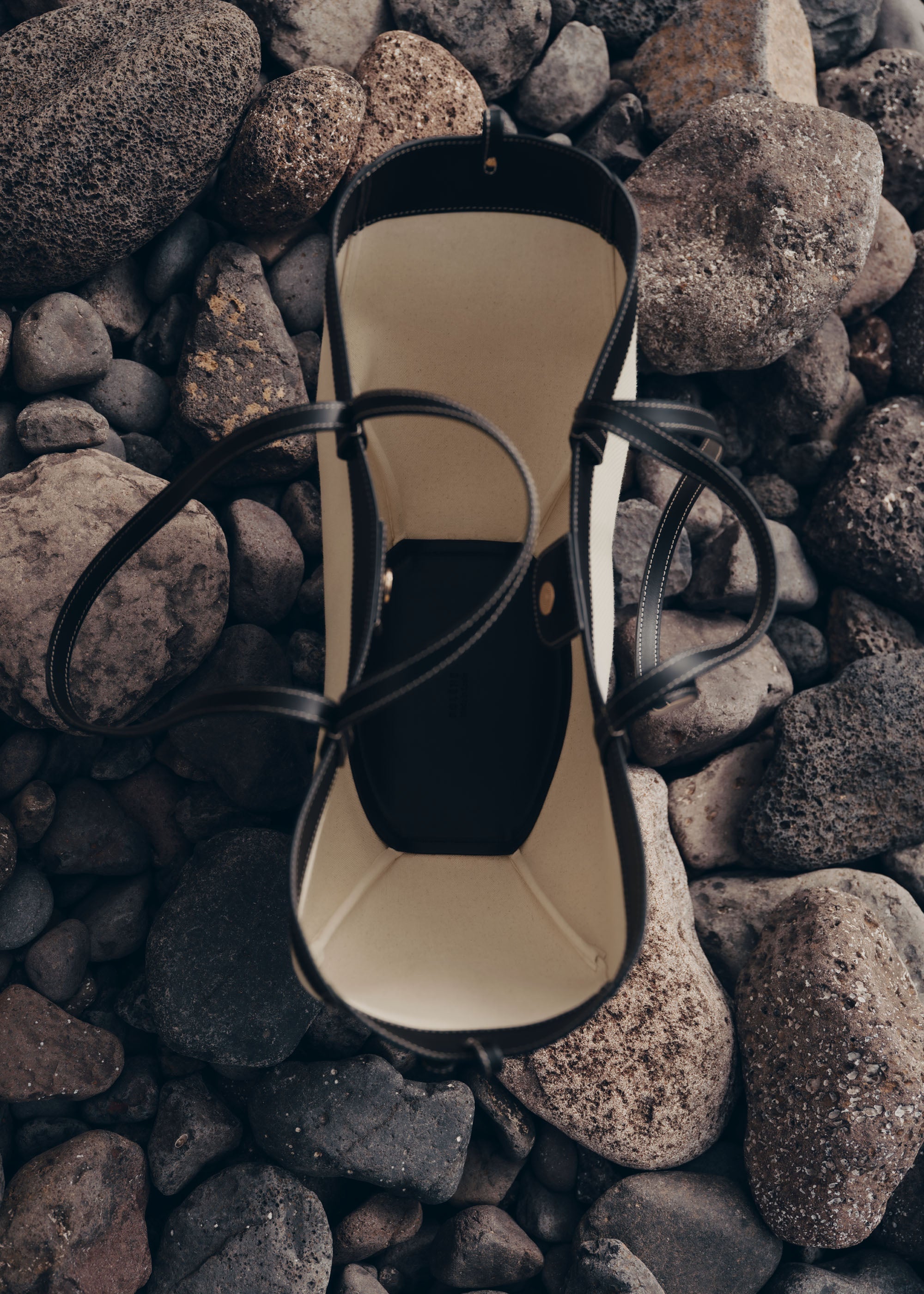 Polene Cyme Black Canvas