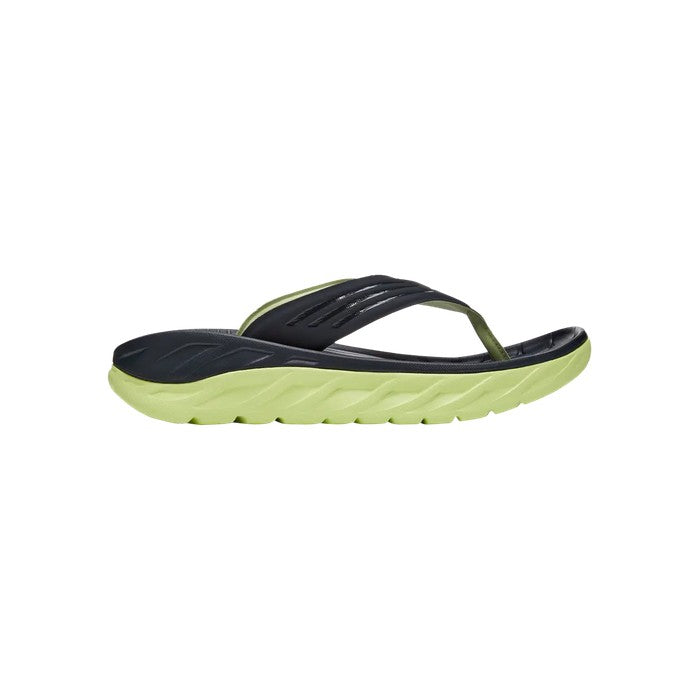 Hoka Ora Recovery Flip Slide 'Blue Graphite Butterfly'