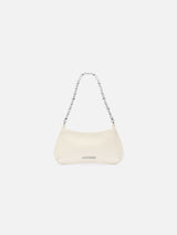 Jacquemus The Small Bisou Chaine Small Shoulder Bag Light Ivory