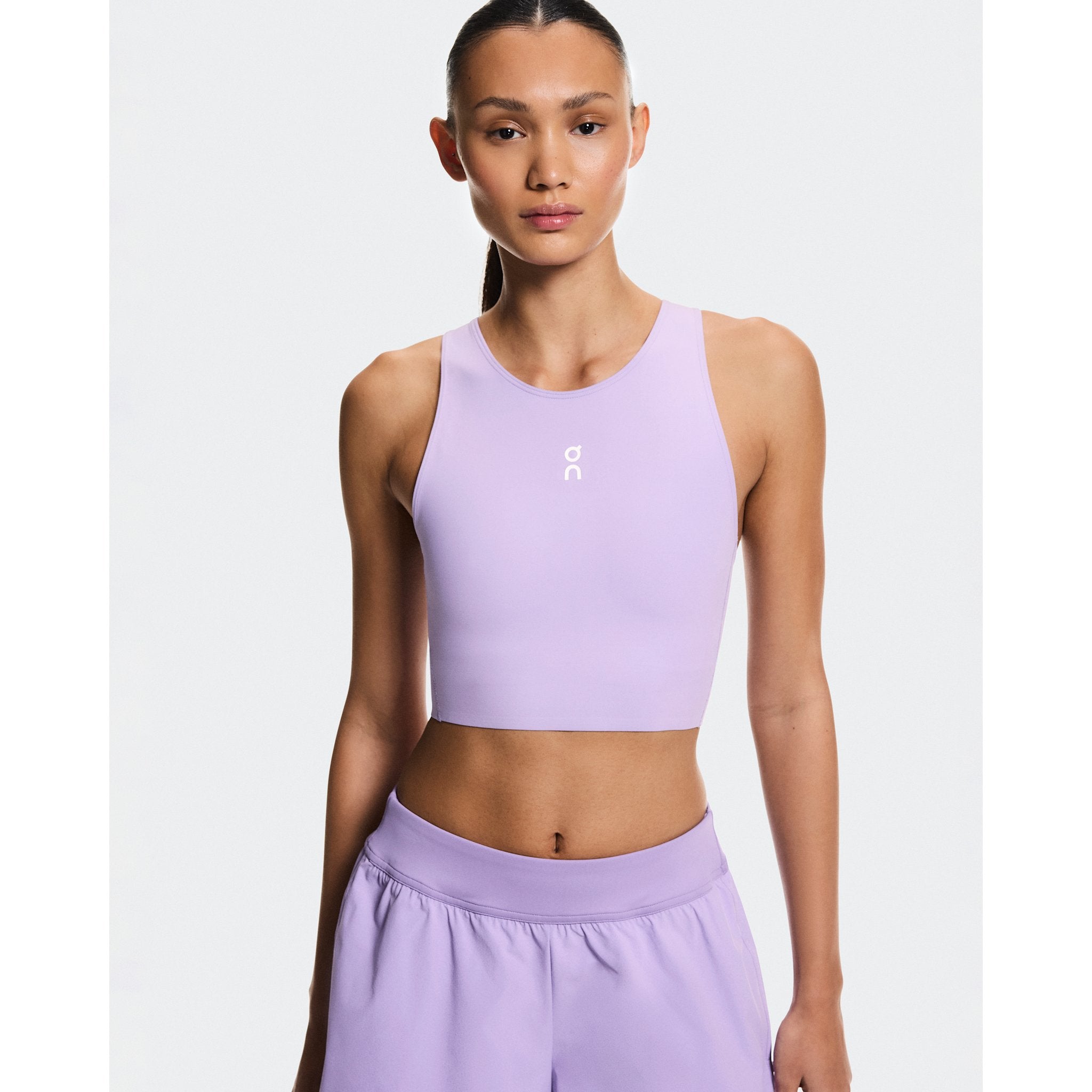 On Court Crop Top Bloom