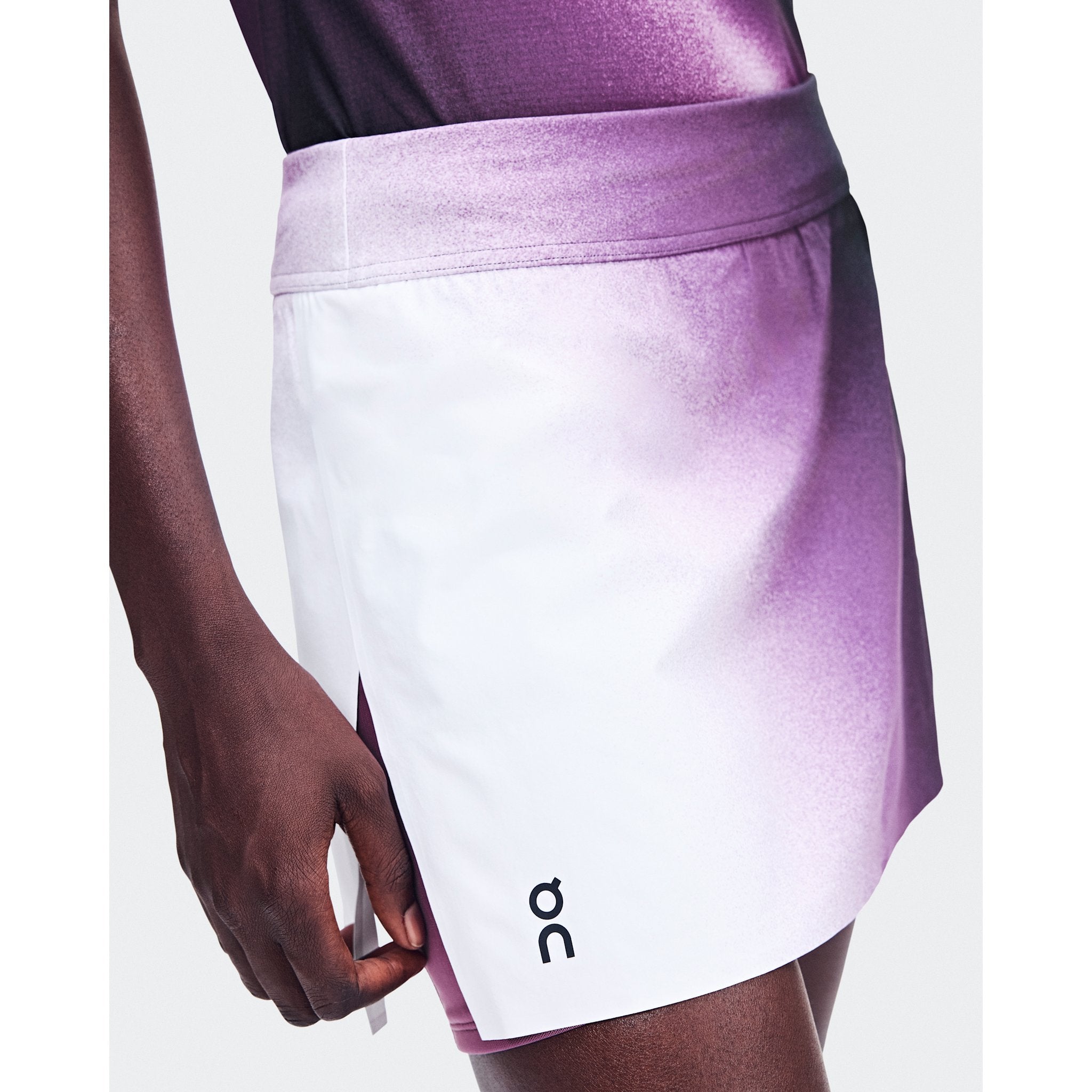 On Court Skirt Split Swing White | Cassis