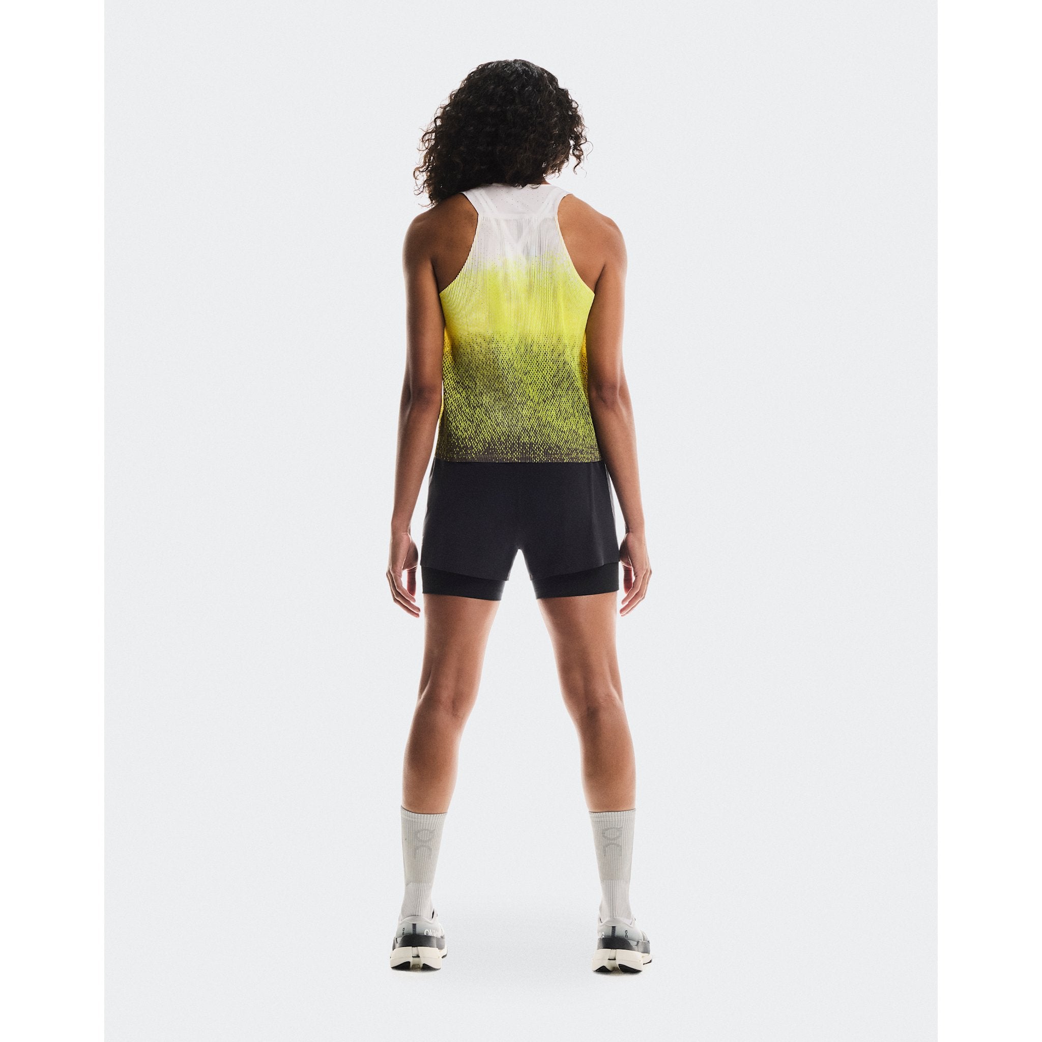 On Race Singlet Lime