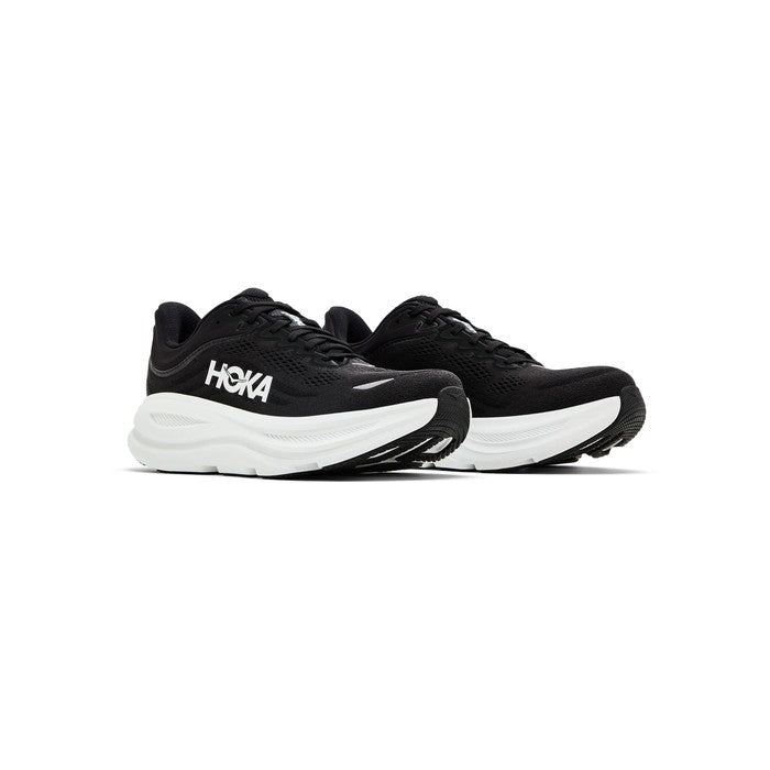 Hoka Bondi 9 2E Wide 'Black White'