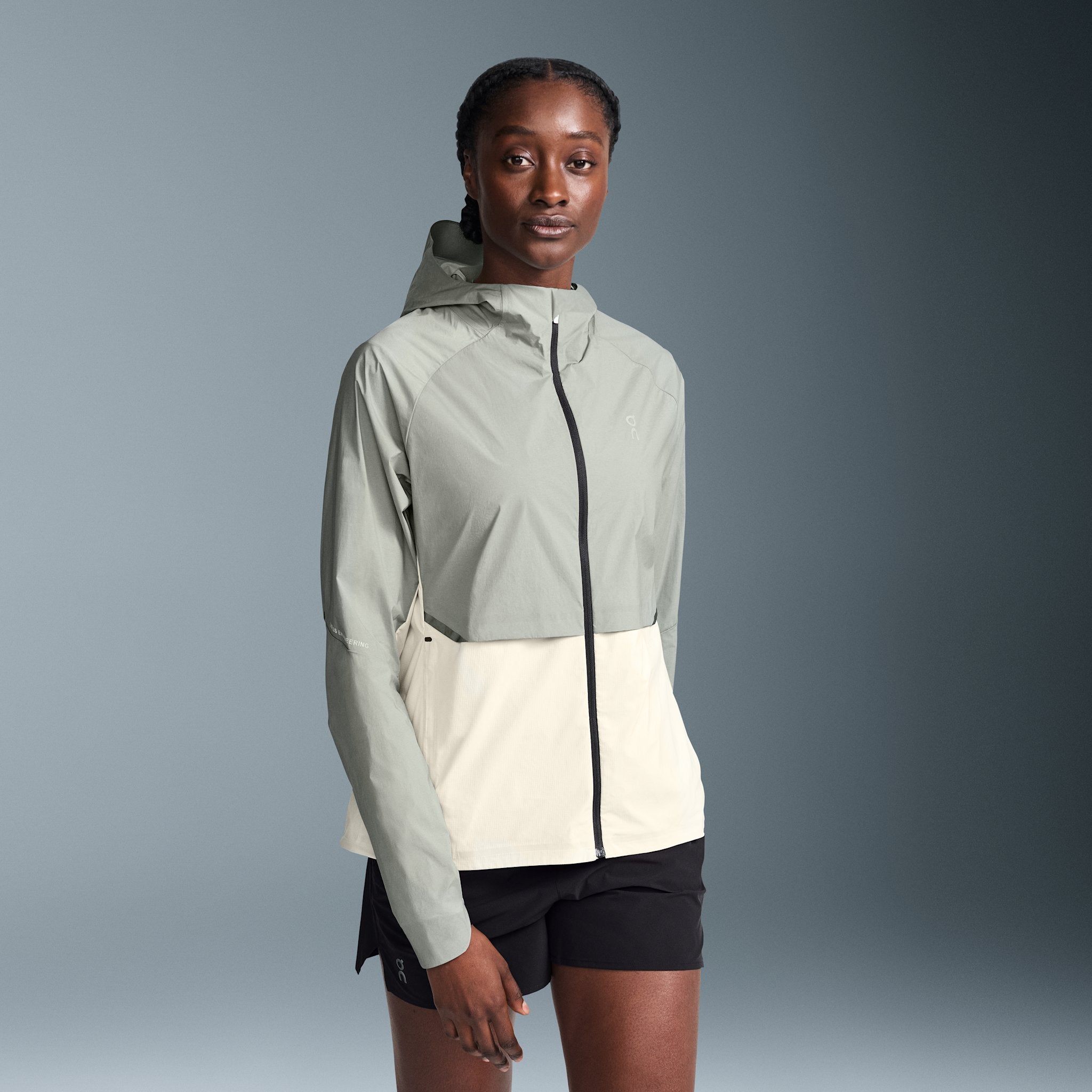On Core Jacket Cobble | Glacier
