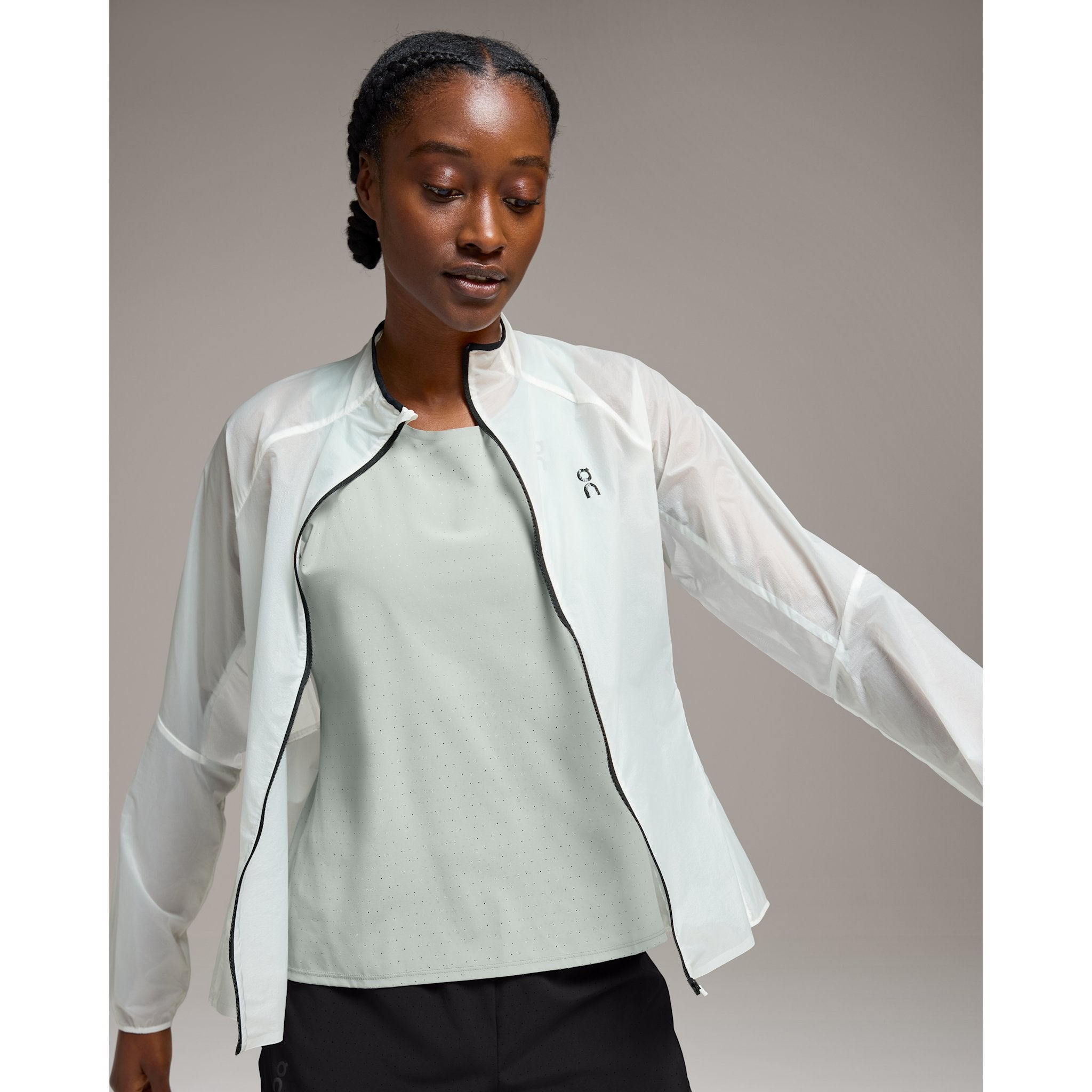 On Zero Jacket Undyed-White