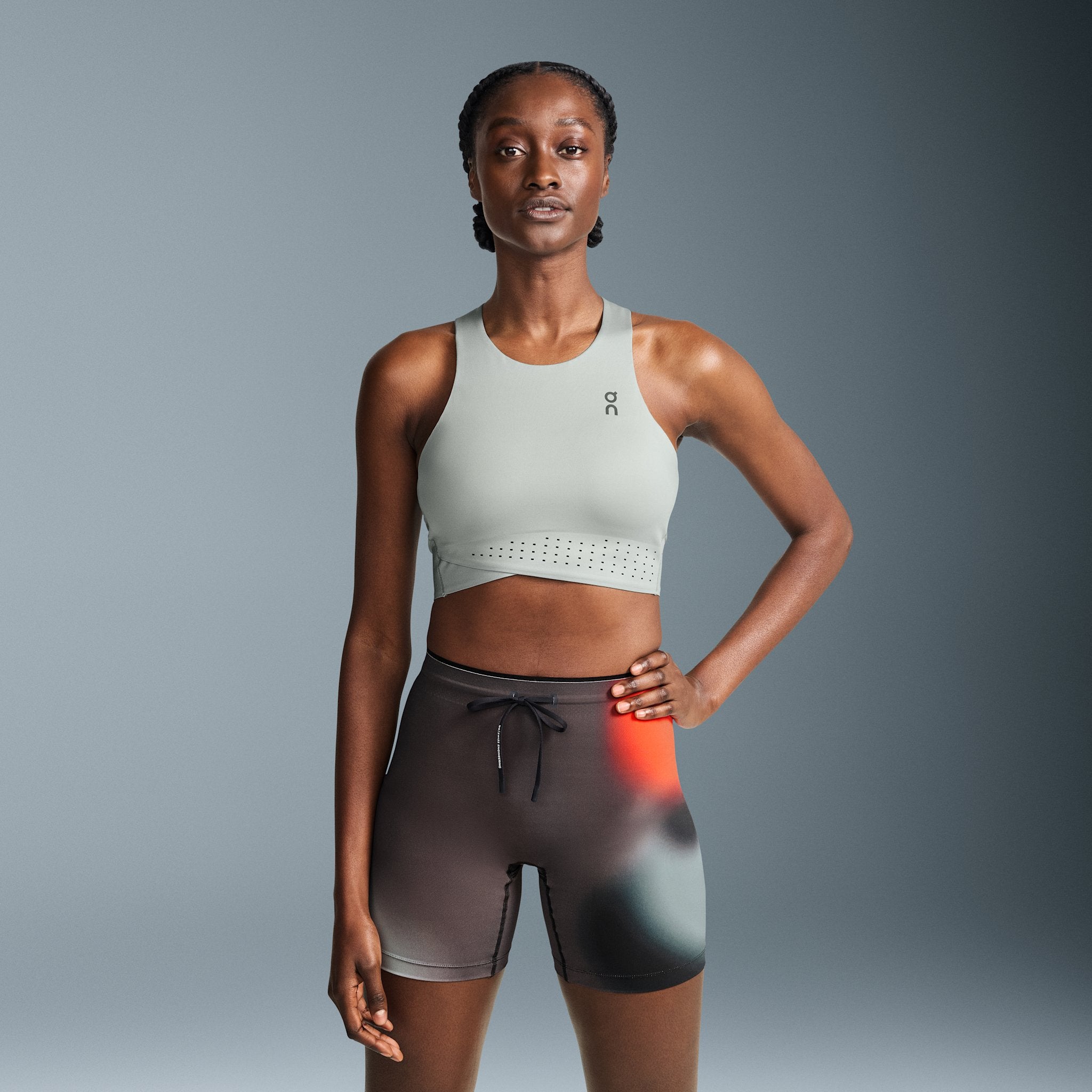 On Race Crop Black | Eclipse