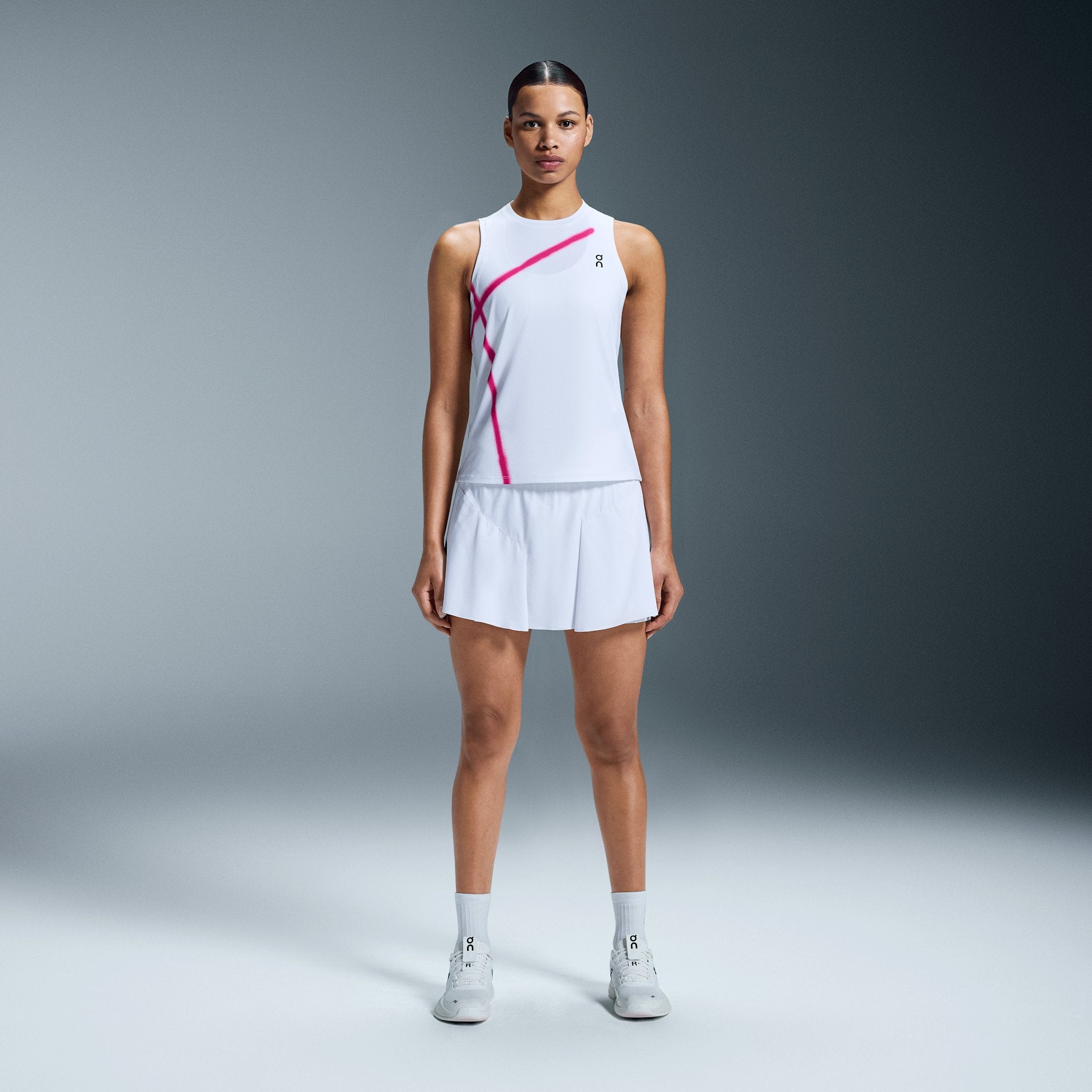 On Court Skirt White