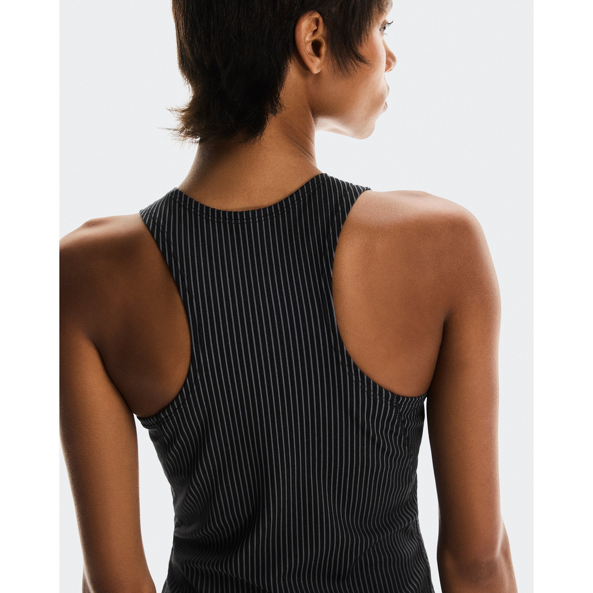 On All-Day Ribbed Dress Black | Rock