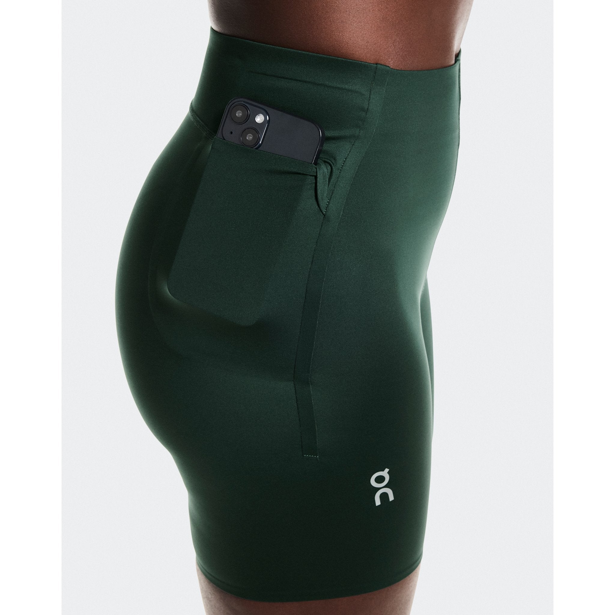 On Train Tights Short Obsidian