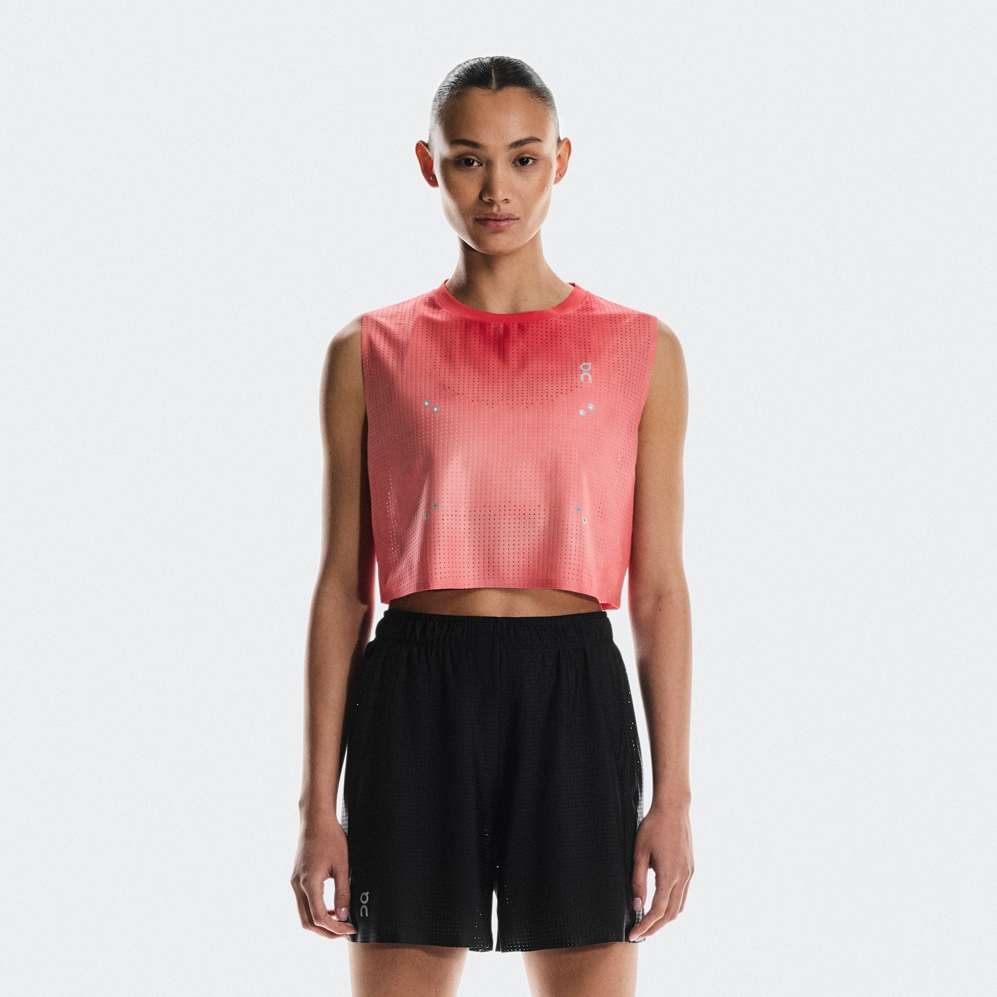 On Pace Tank Red