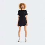 On Court Skirt Side Pleat Black
