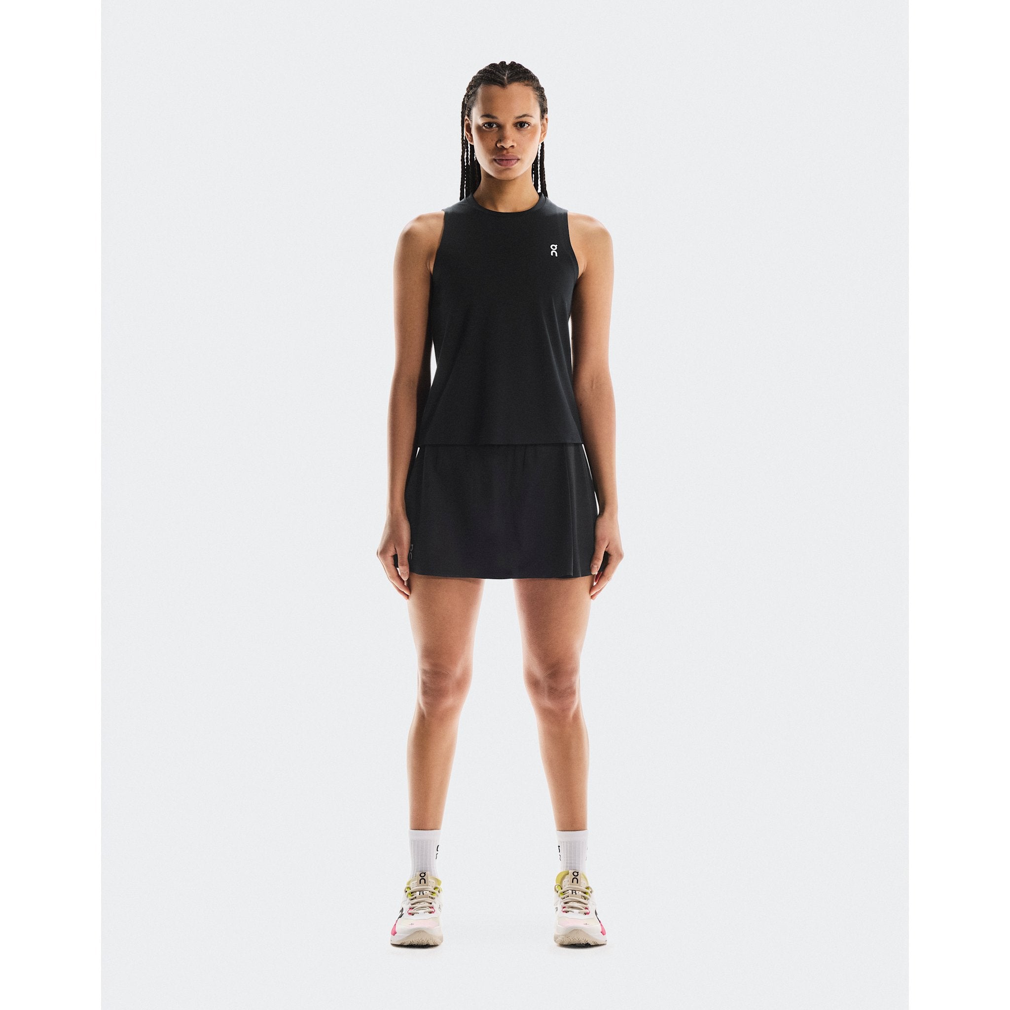 On Court Tank All Black