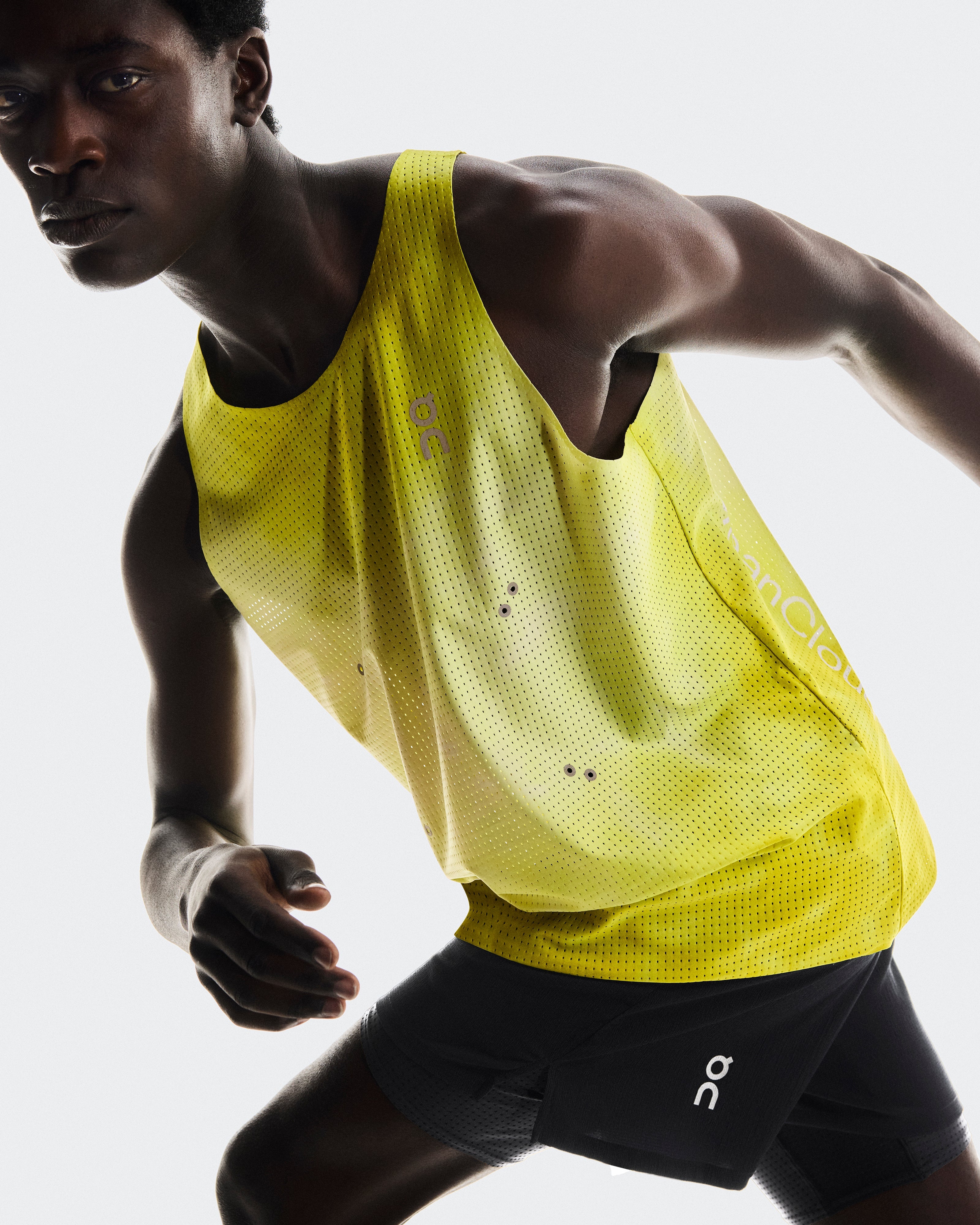 On Pace Tank Lime
