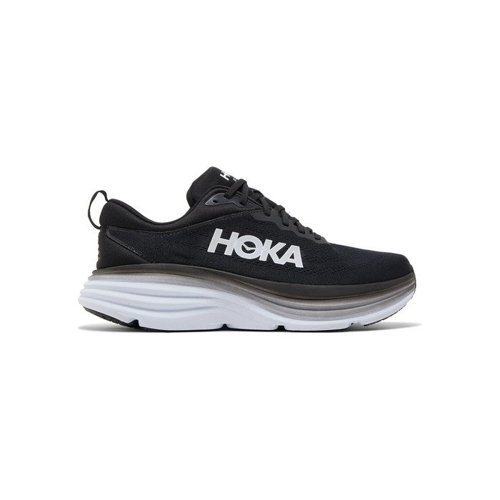 Hoka Bondi 8 2E Wide 'Black White'
