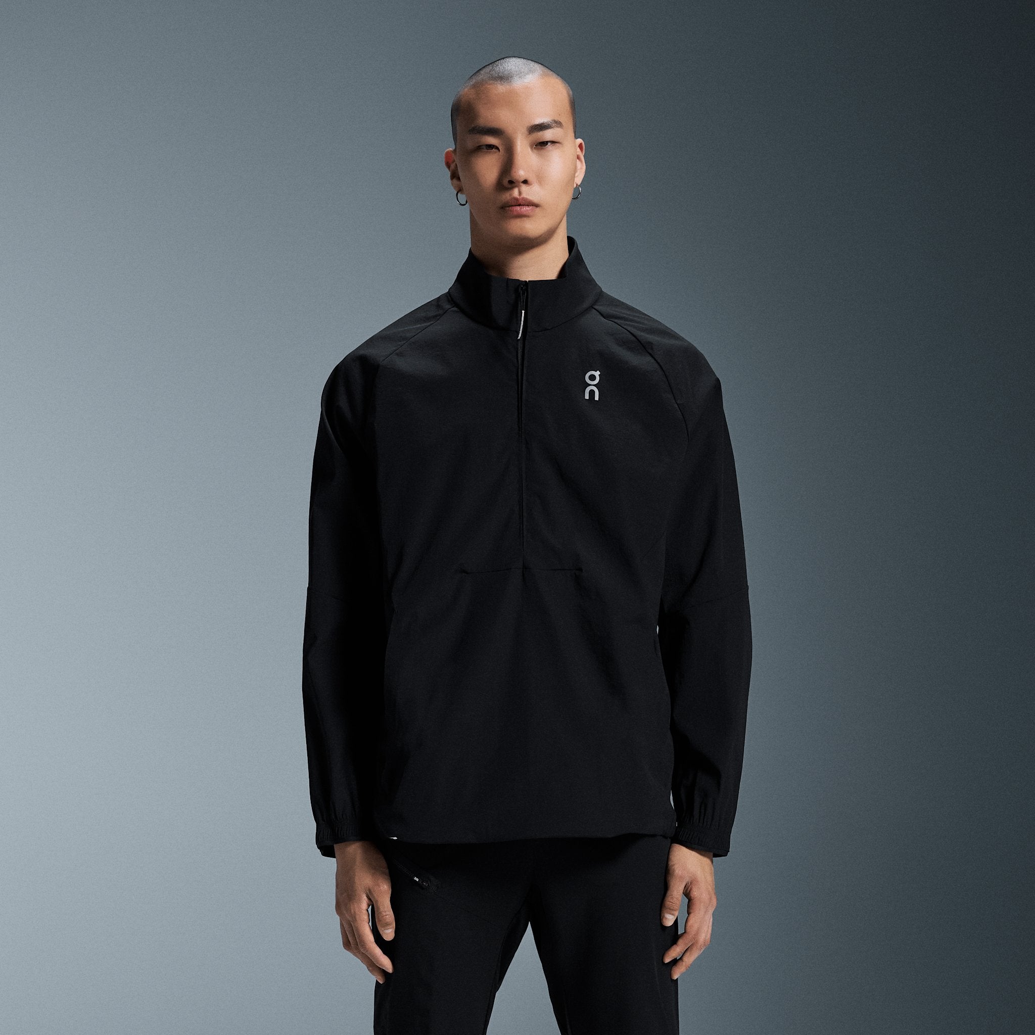 On All-Day 1/2 Zip Jacket Black