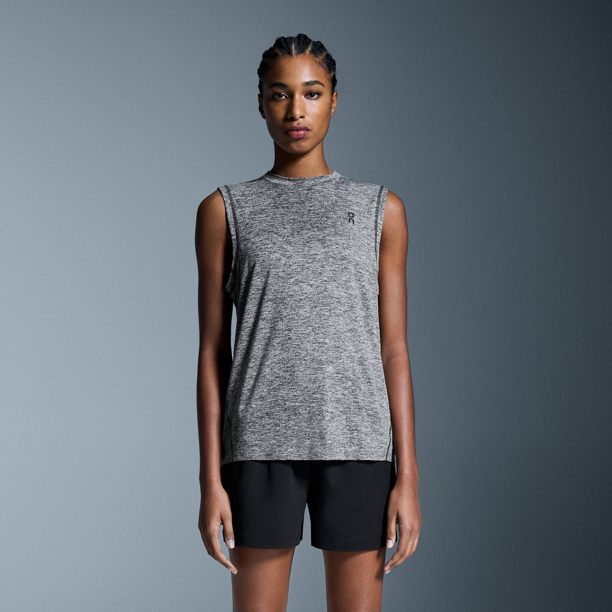 On Courtside Tank Graphite