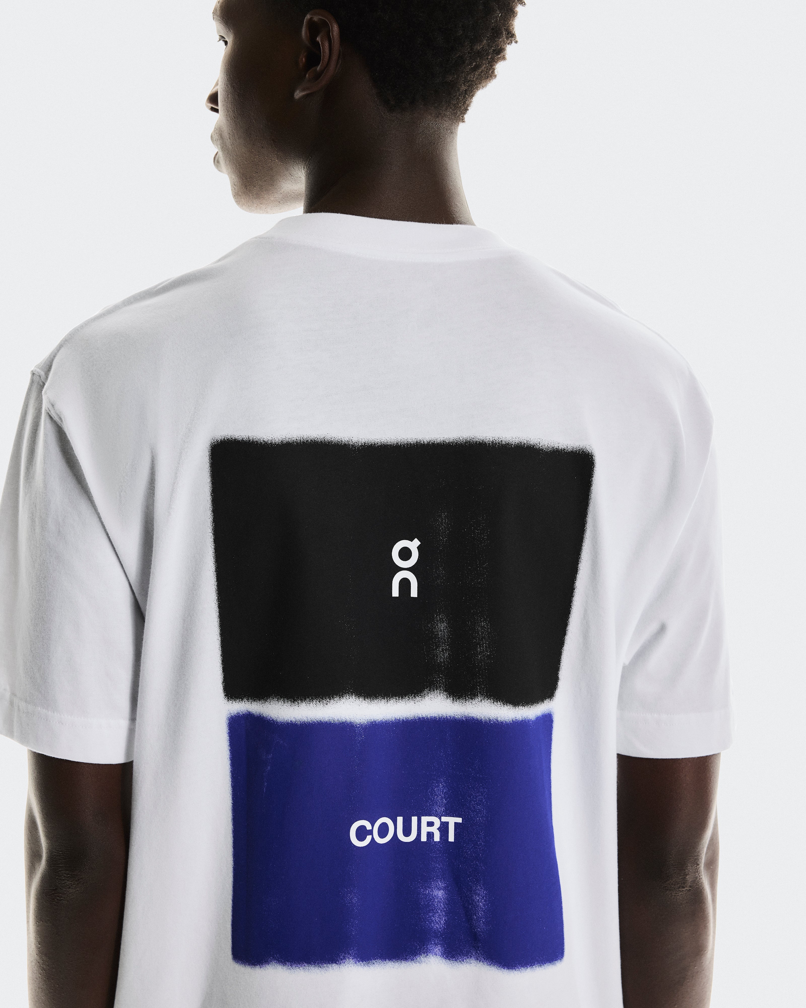 On Club-T Court White | Indigo