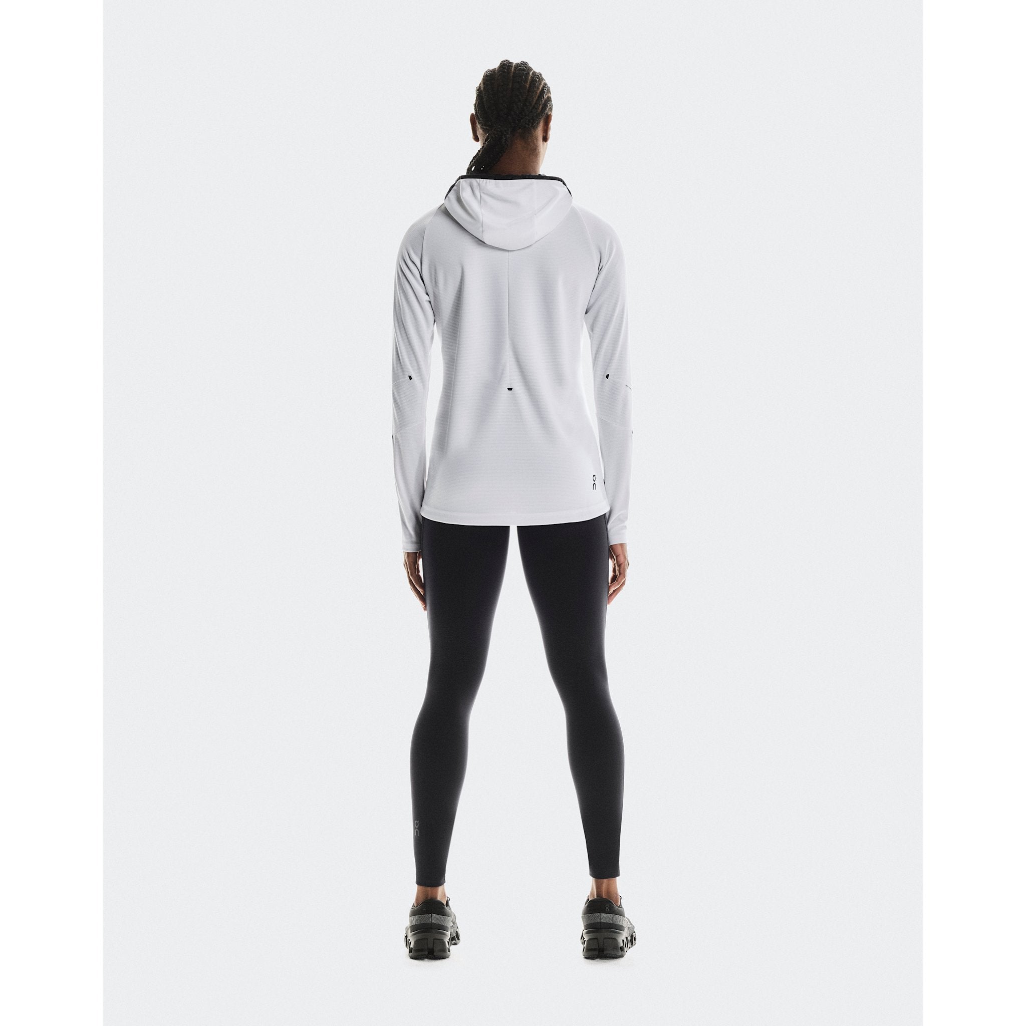 On Climate Zip Hoodie White