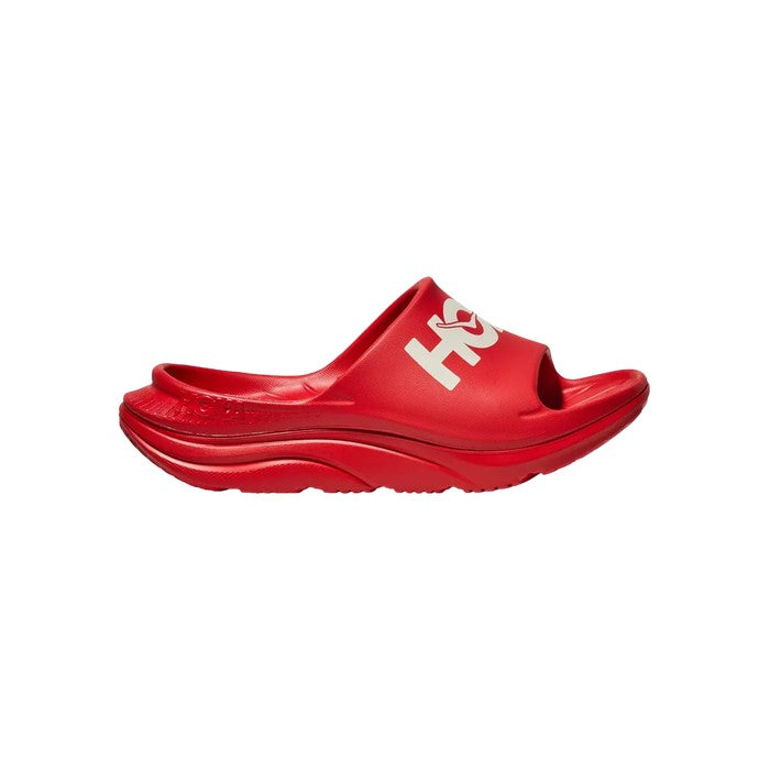 Hoka Ora Athletic Slide 'Vermillion White'