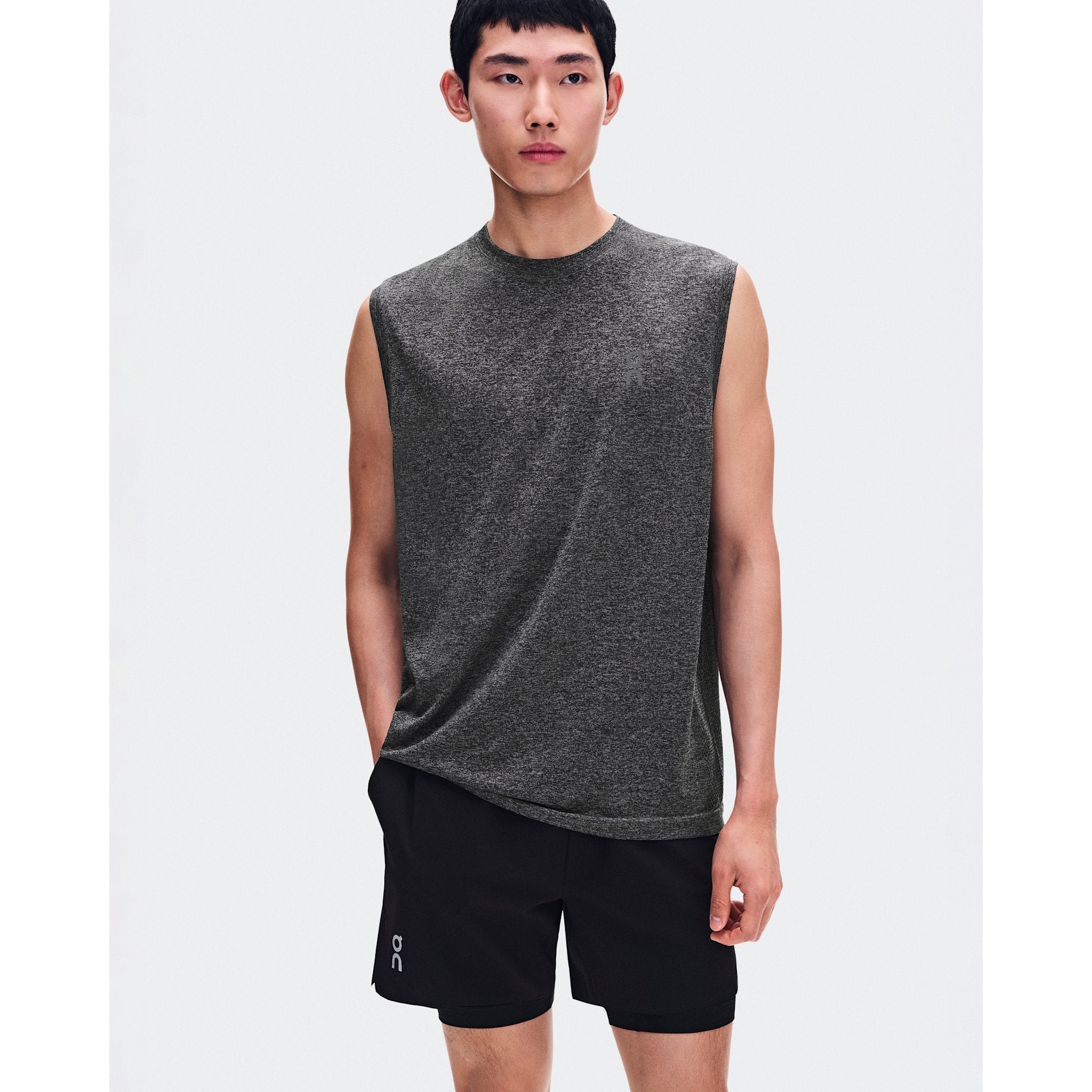 On Train 2-in-1 Shorts Black