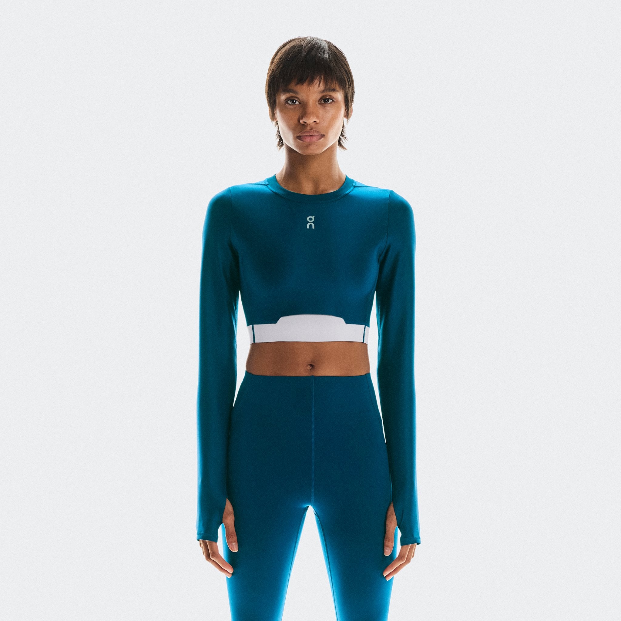 On Train Long Sleeve Crop Tempest