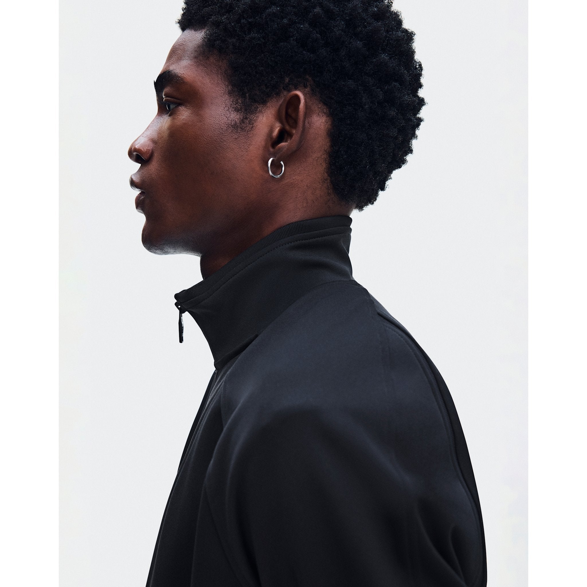 On Courtside Full-Zip Black