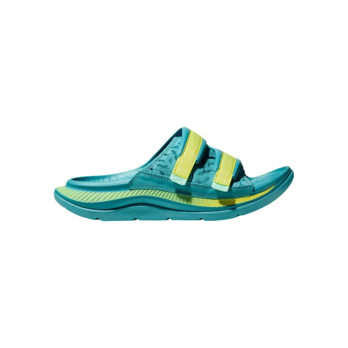 Hoka Ora Luxe 'Ocean Mist Citrus Glow'