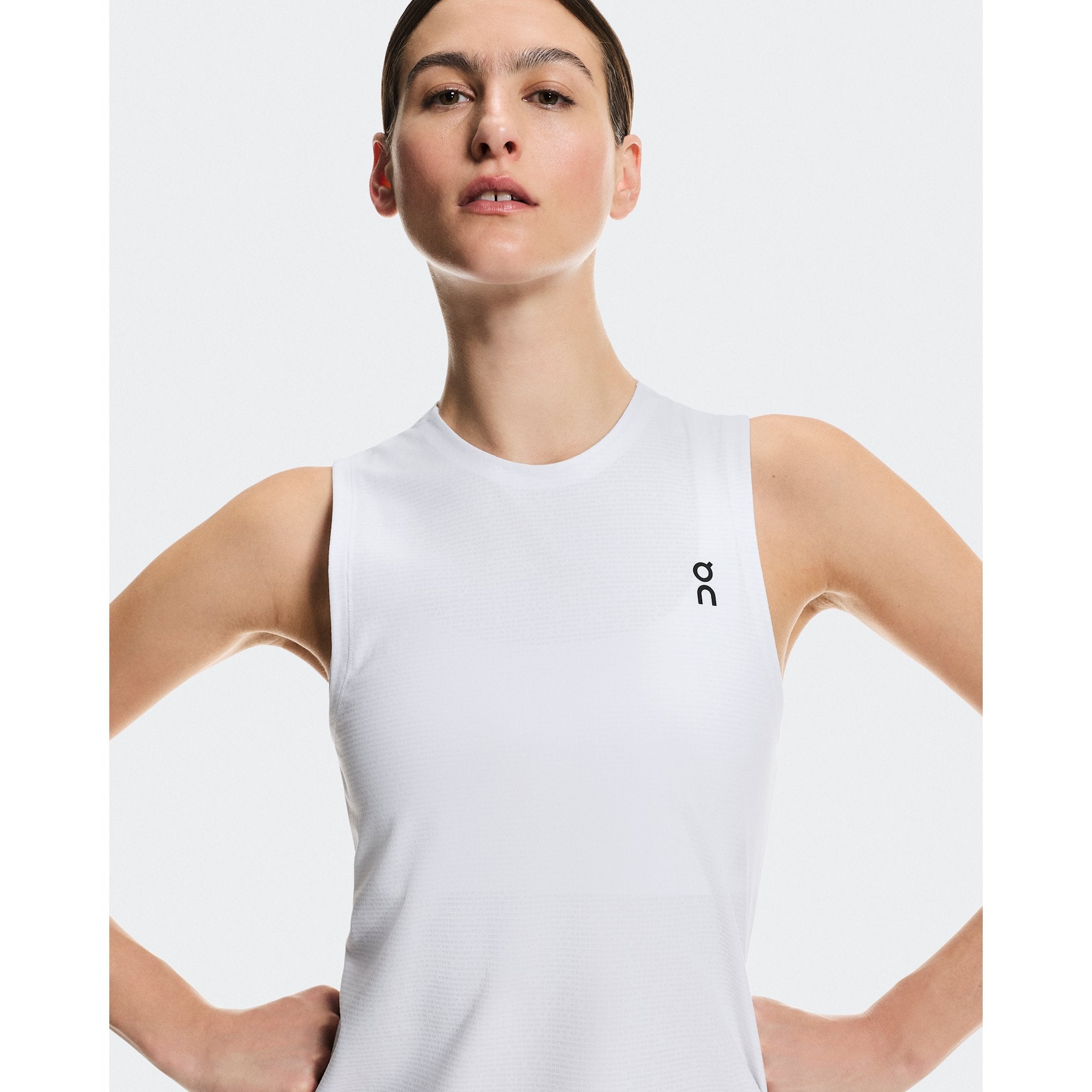 On Court Tank White