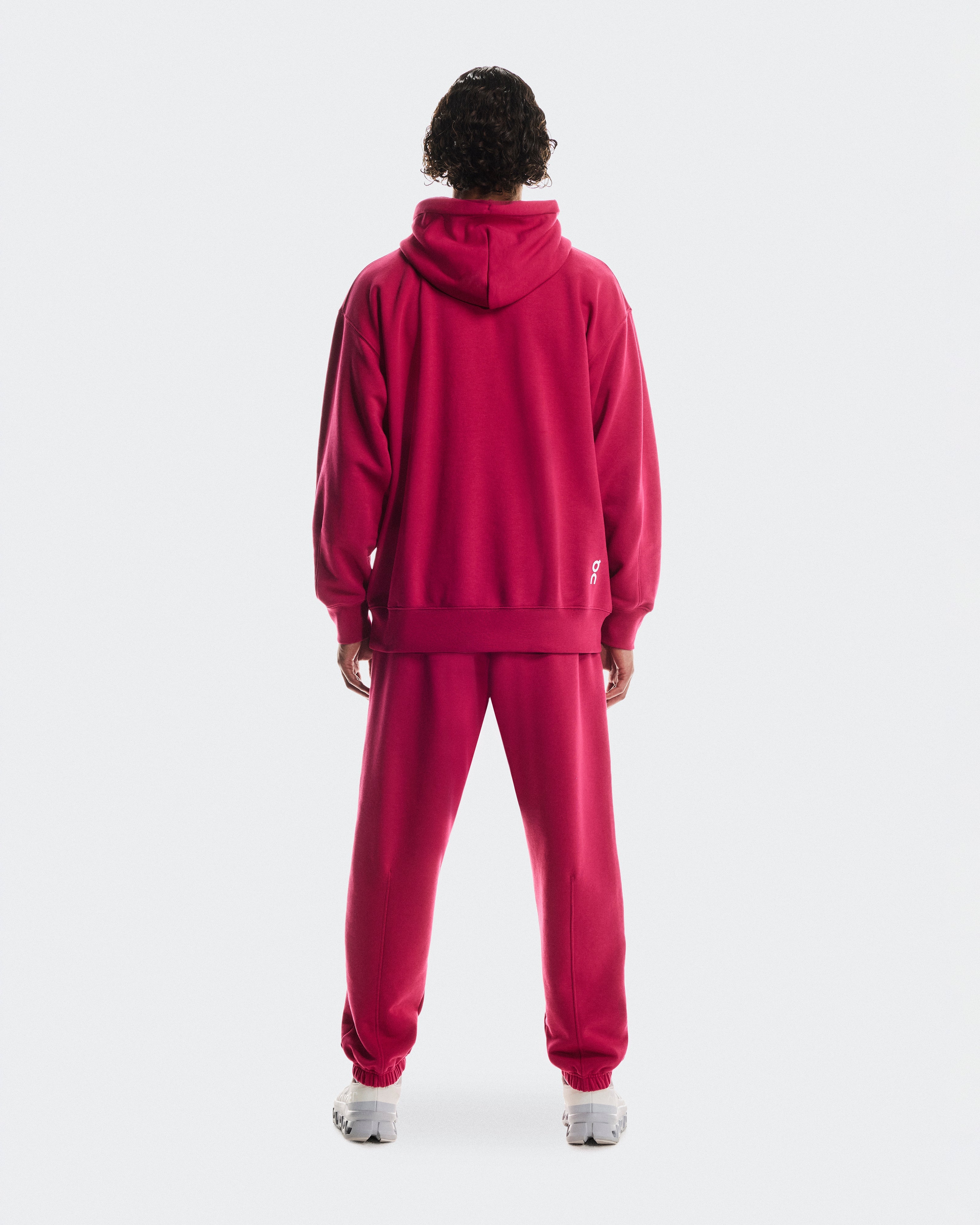 On Club Hoodie Grenadine