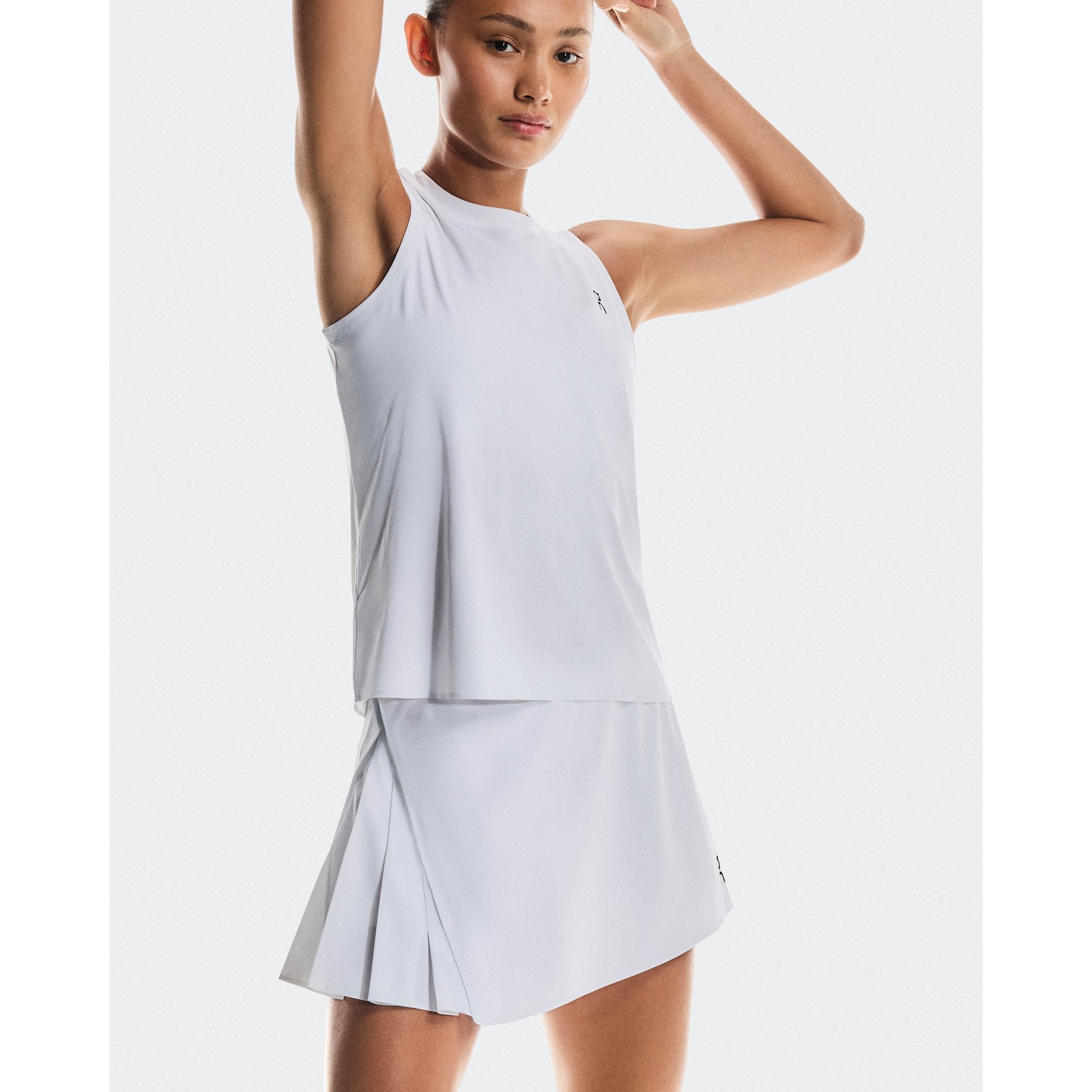 On Court Skirt Side Pleat White