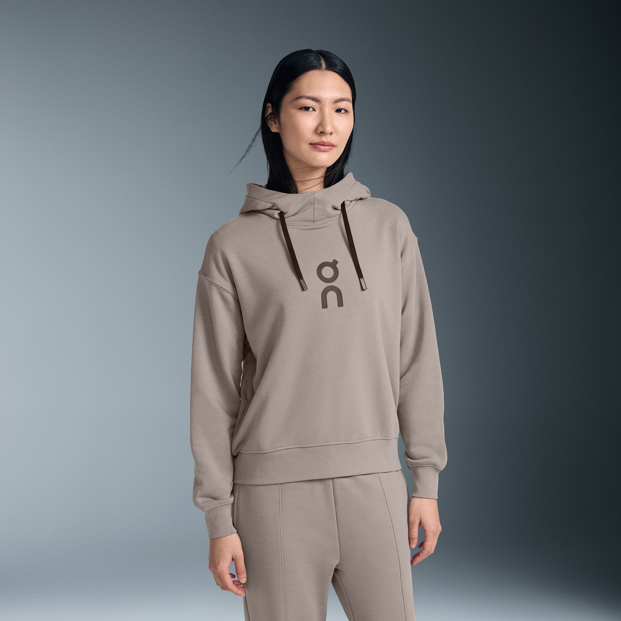 On Club Hoodie Mineral