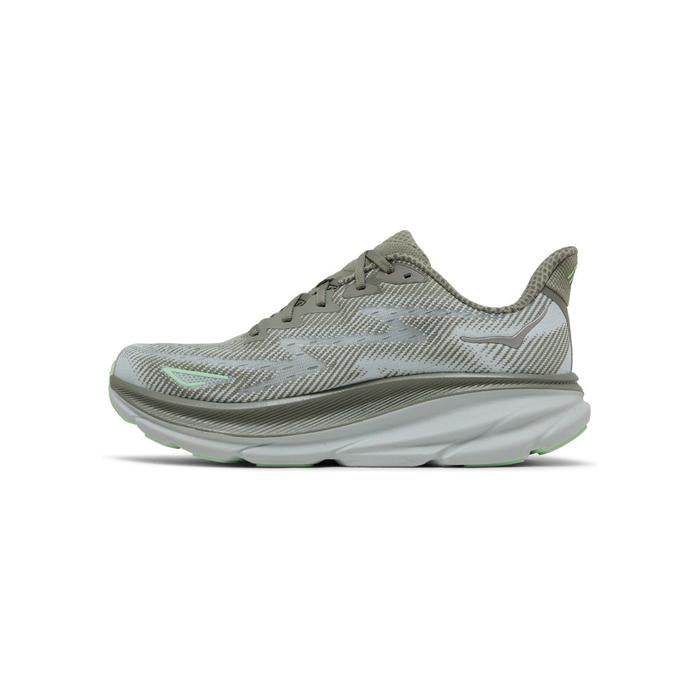 Hoka Clifton 9 'Olive Haze Mercury'