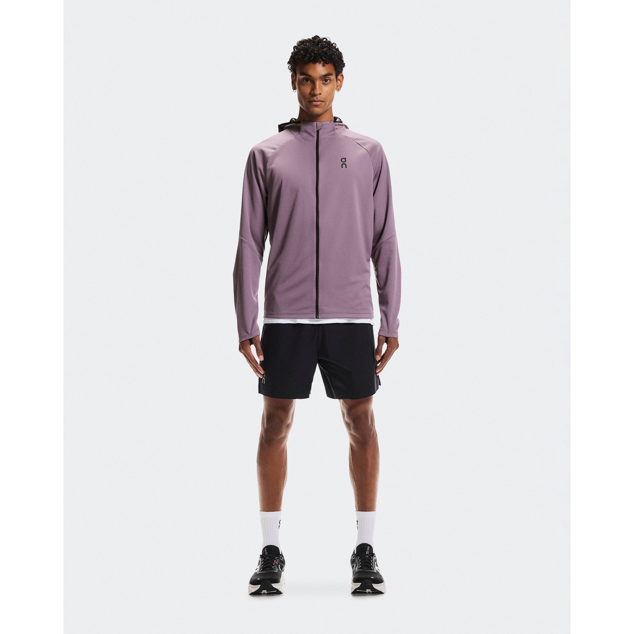 On Climate Zip Hoodie Dewberry