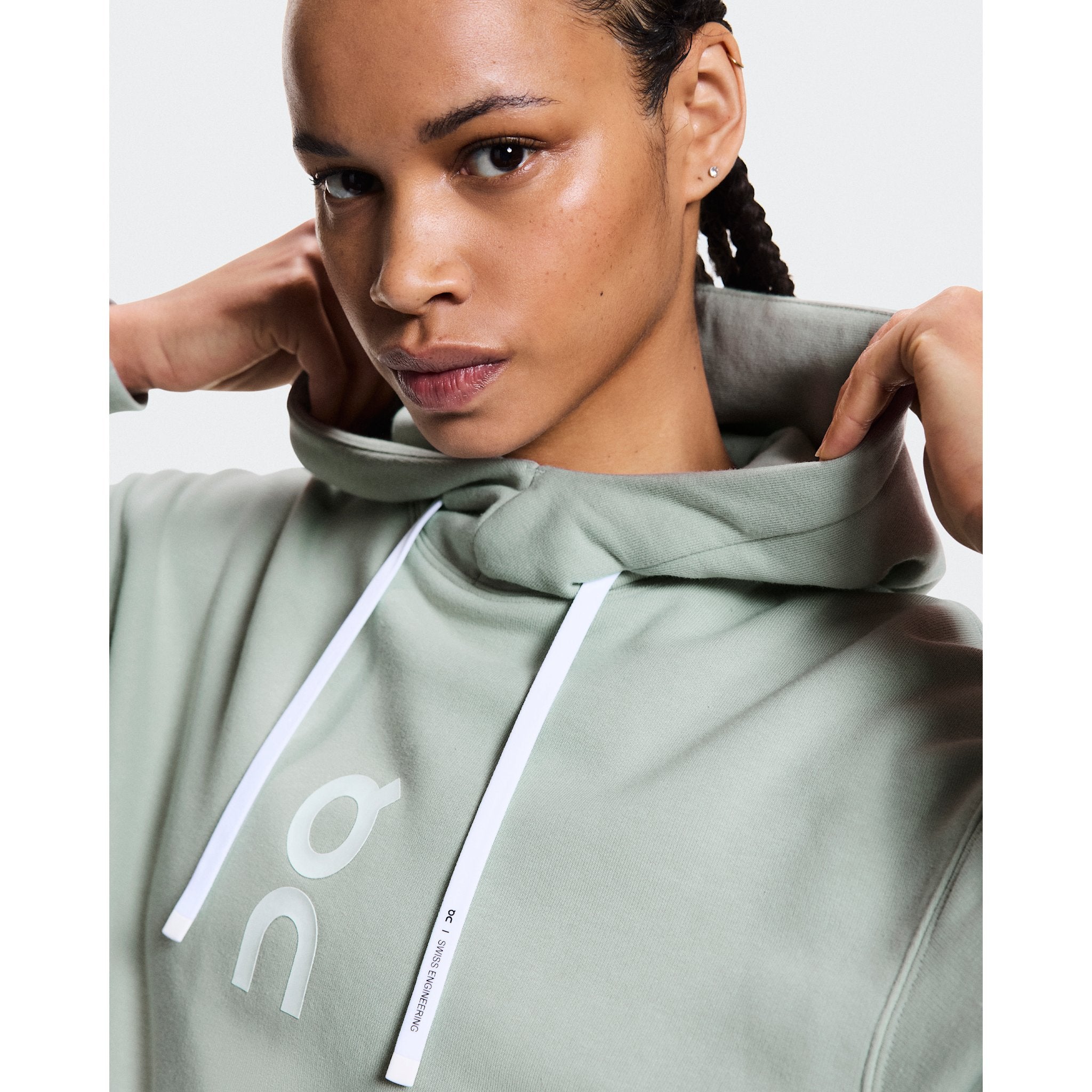 On Club Hoodie Mineral