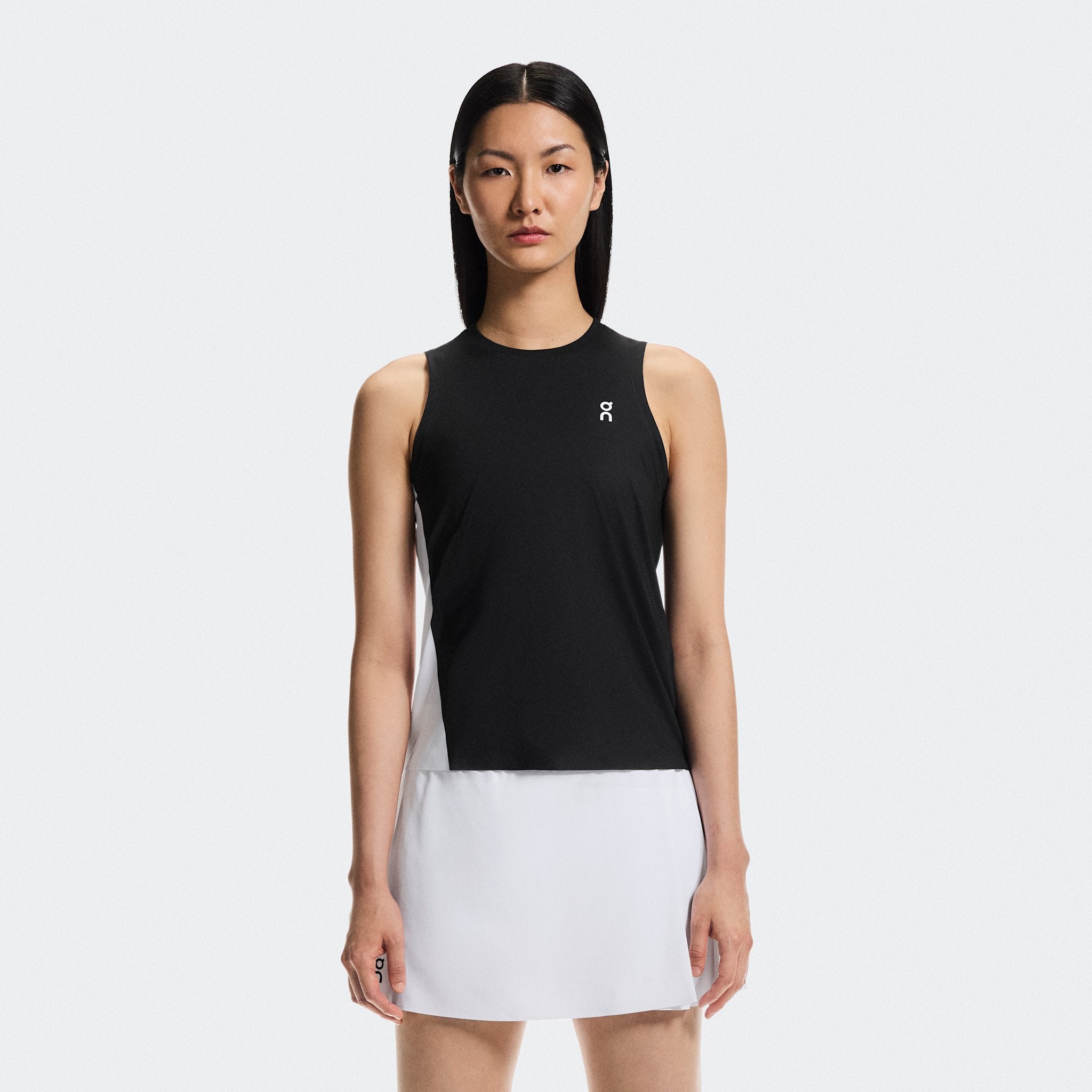 On Court Tank Black | Rock