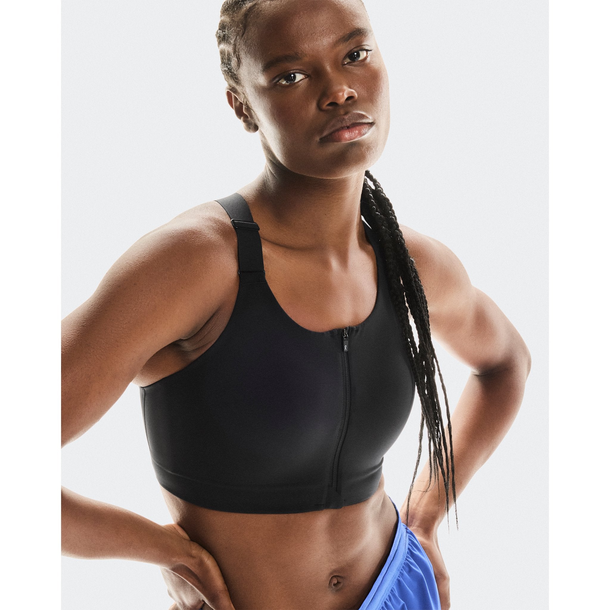 On Endurance Bra Zip Black