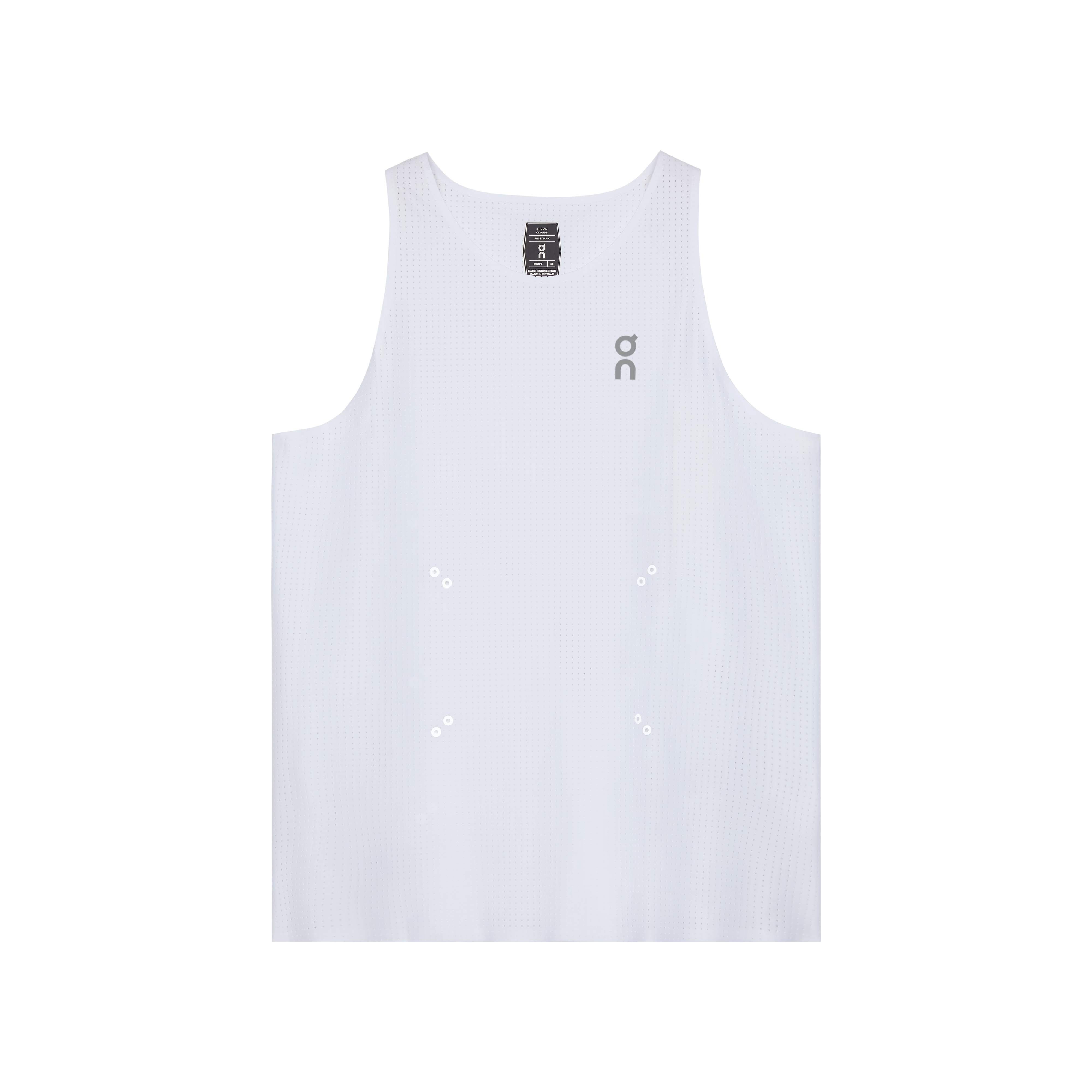 On Pace Tank White