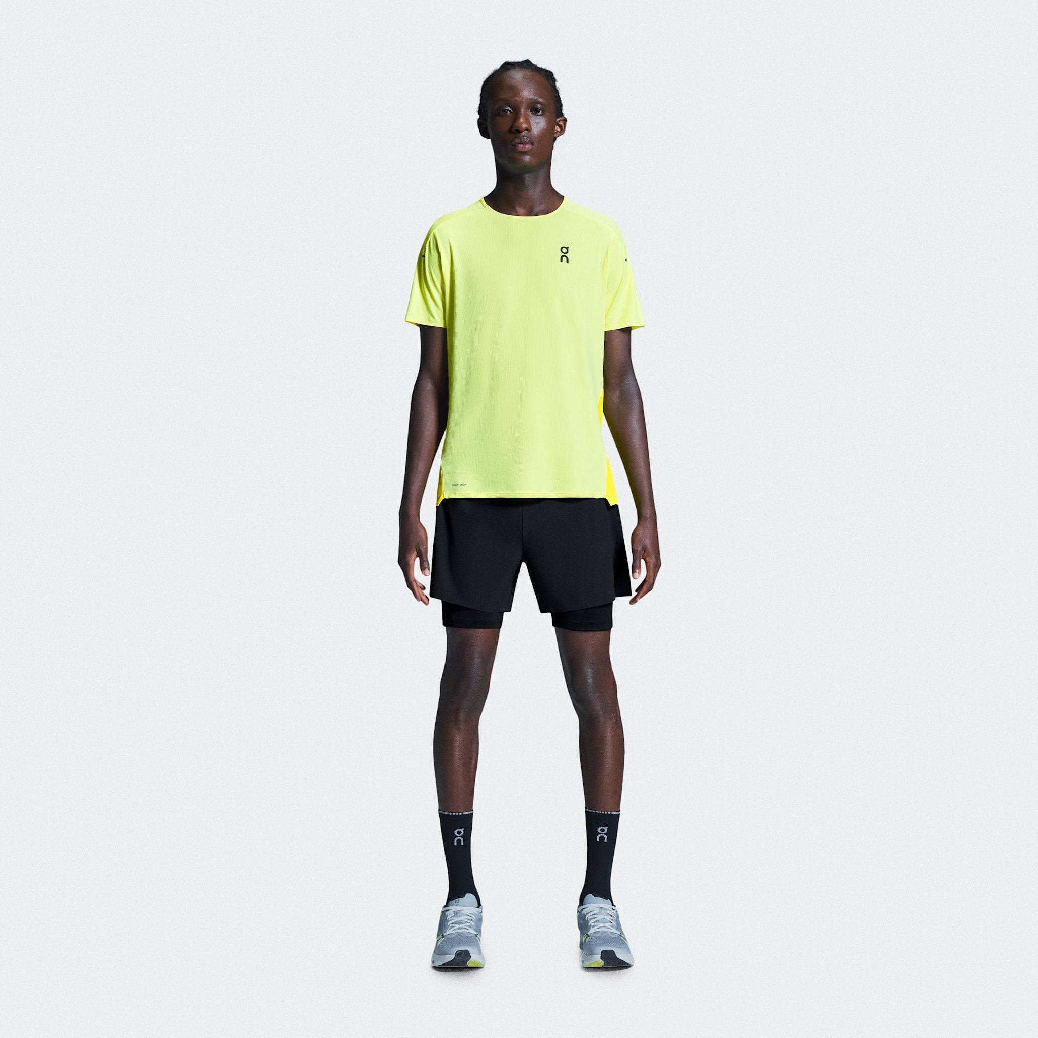 On 5" Performance 2/1 Shorts Black
