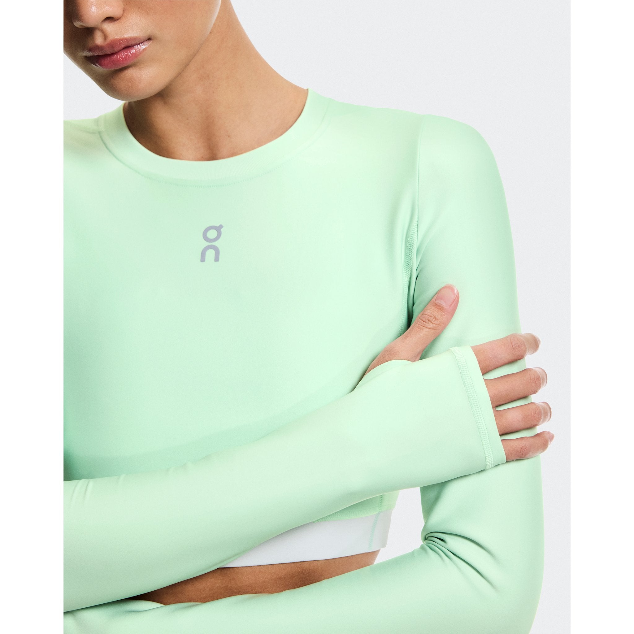 On Train Long Sleeve Crop Creek