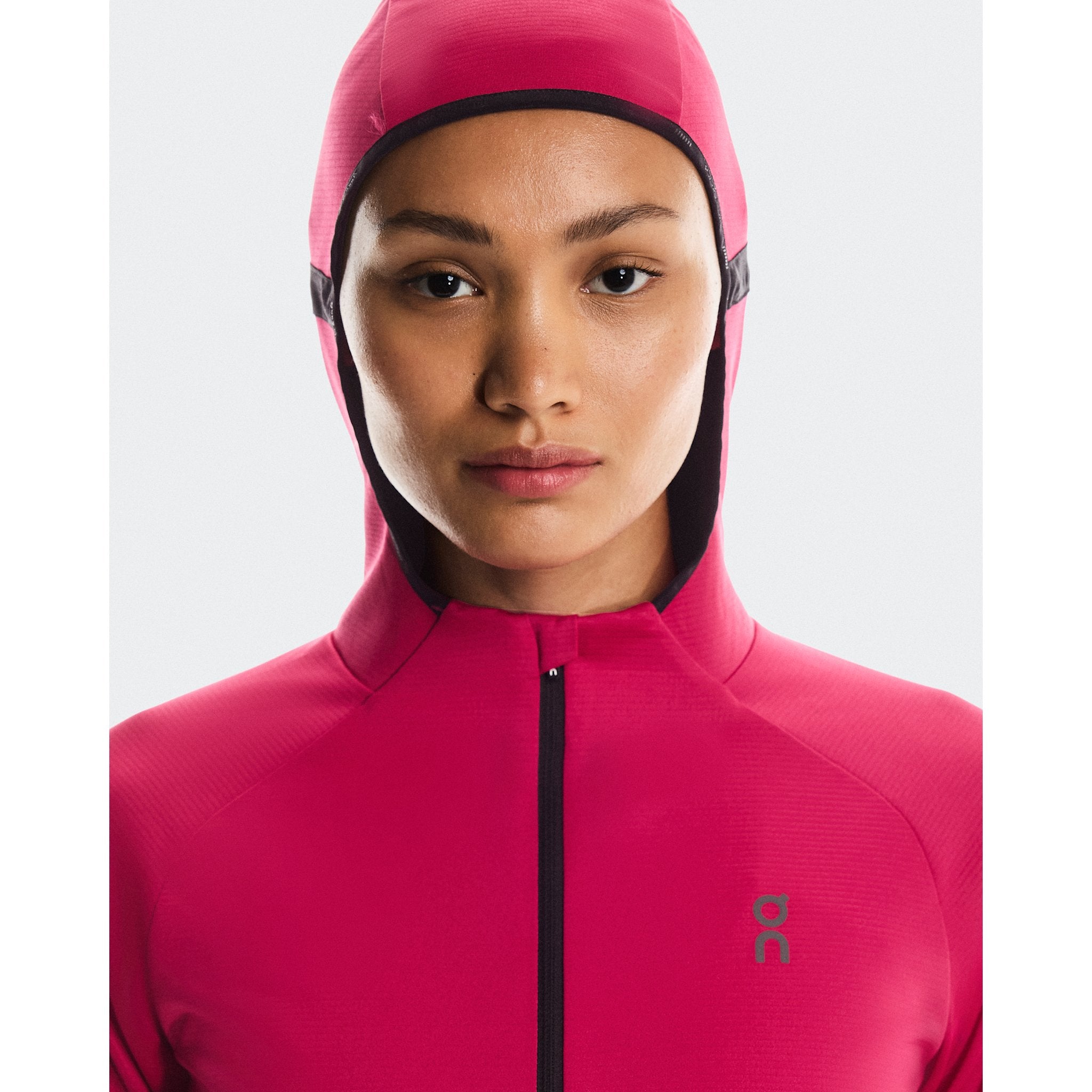 On Climate Zip Hoodie Grenadine
