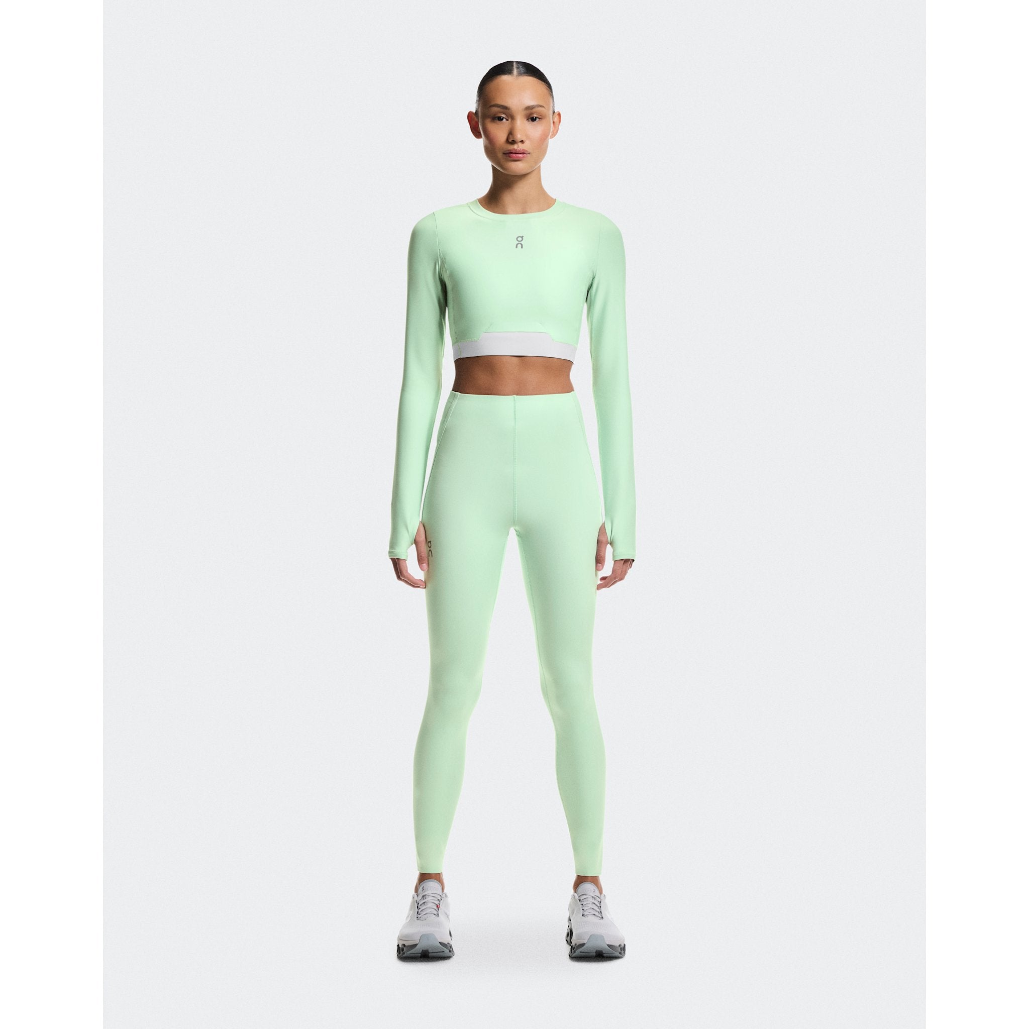 On Train Long Sleeve Crop Creek
