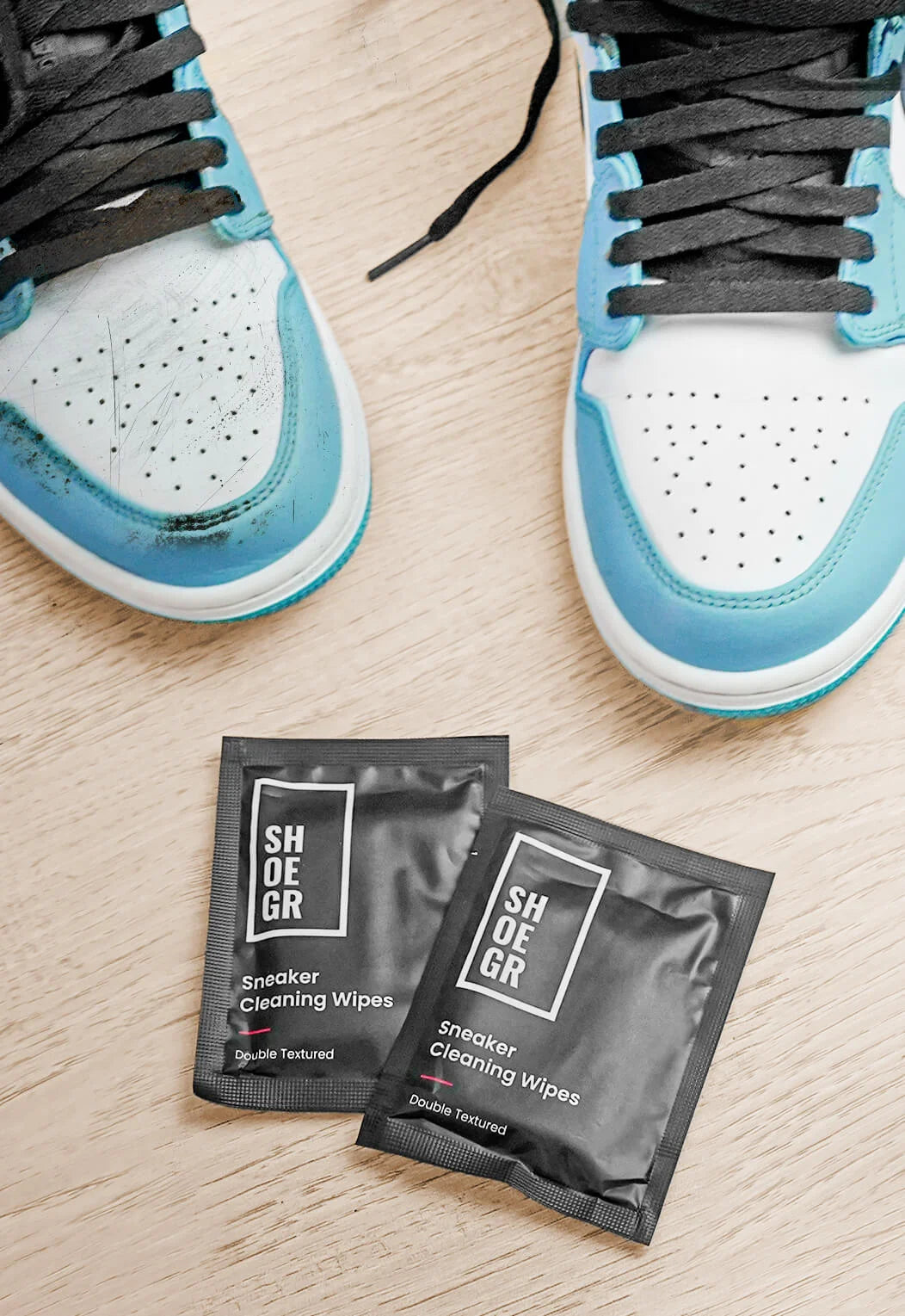 Shoegr - Sneaker cleaning wipes- pack of 30