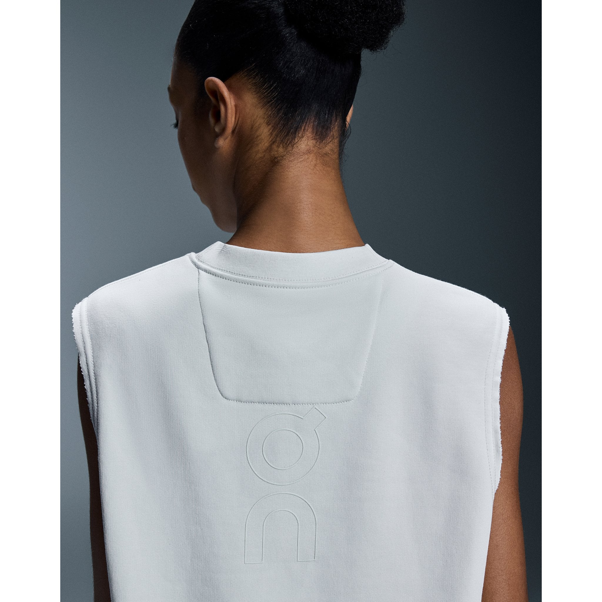 On Open Club Crew Crop White