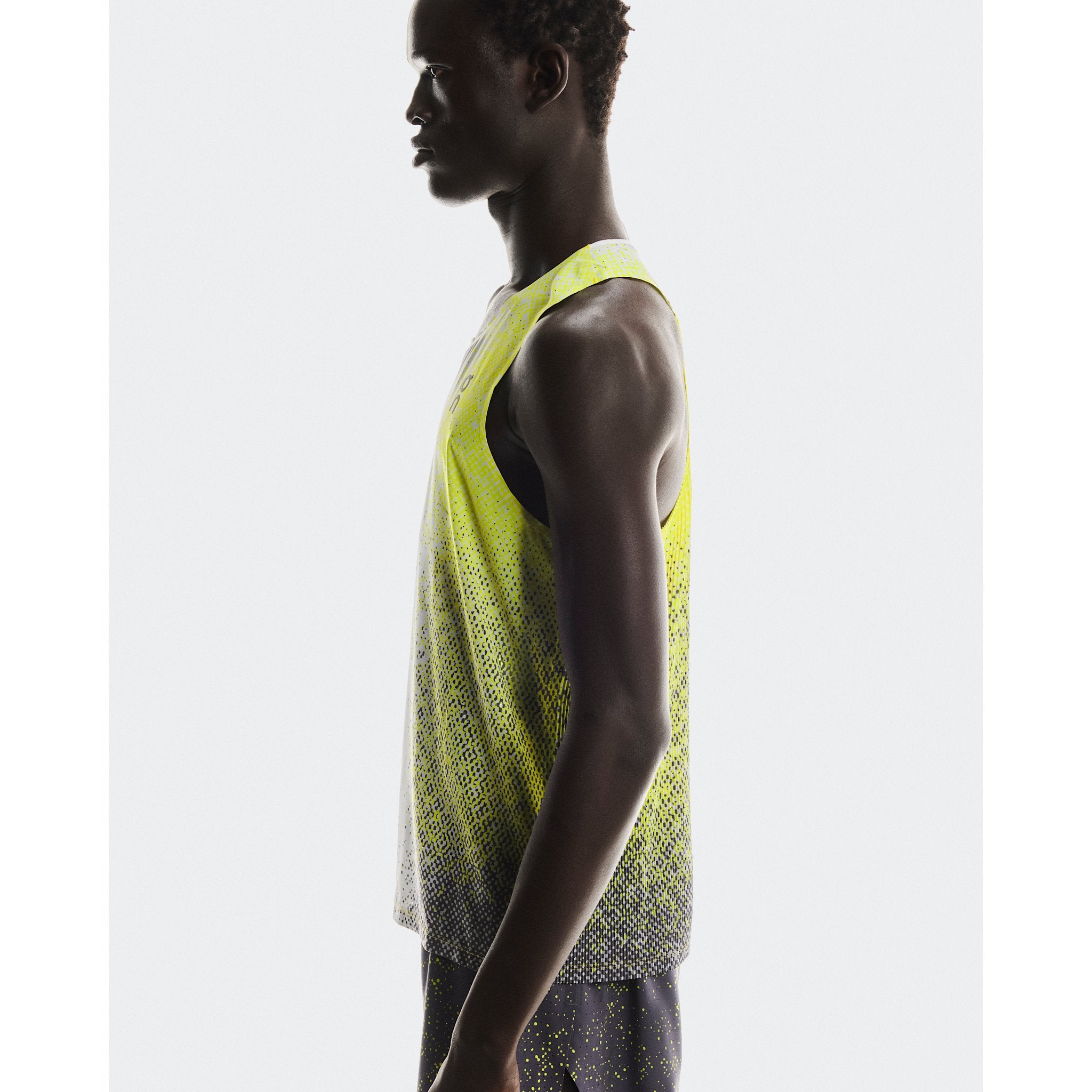 On Race Singlet Lime