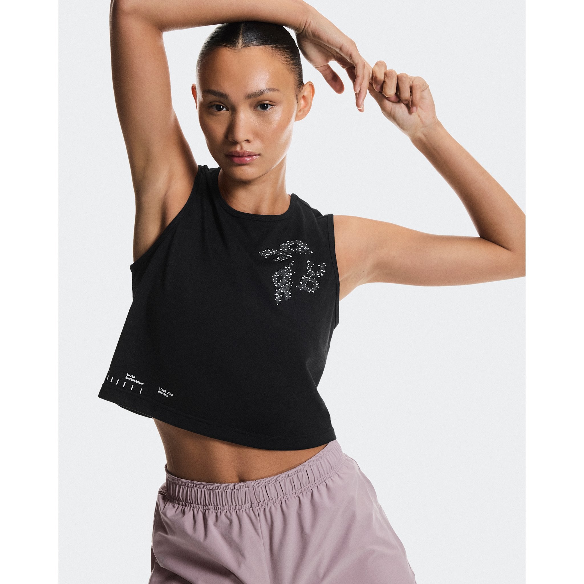 On Run Tank Black
