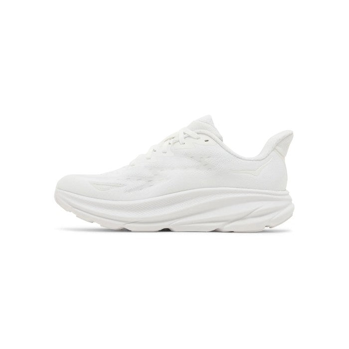 Hoka Wmns Clifton 9 Wide 'Triple White'