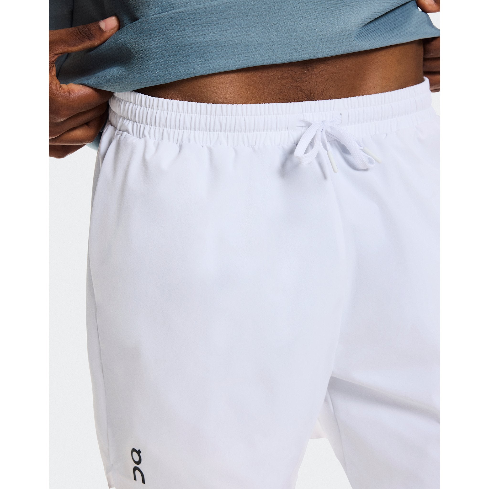 On 5" Court Shorts White