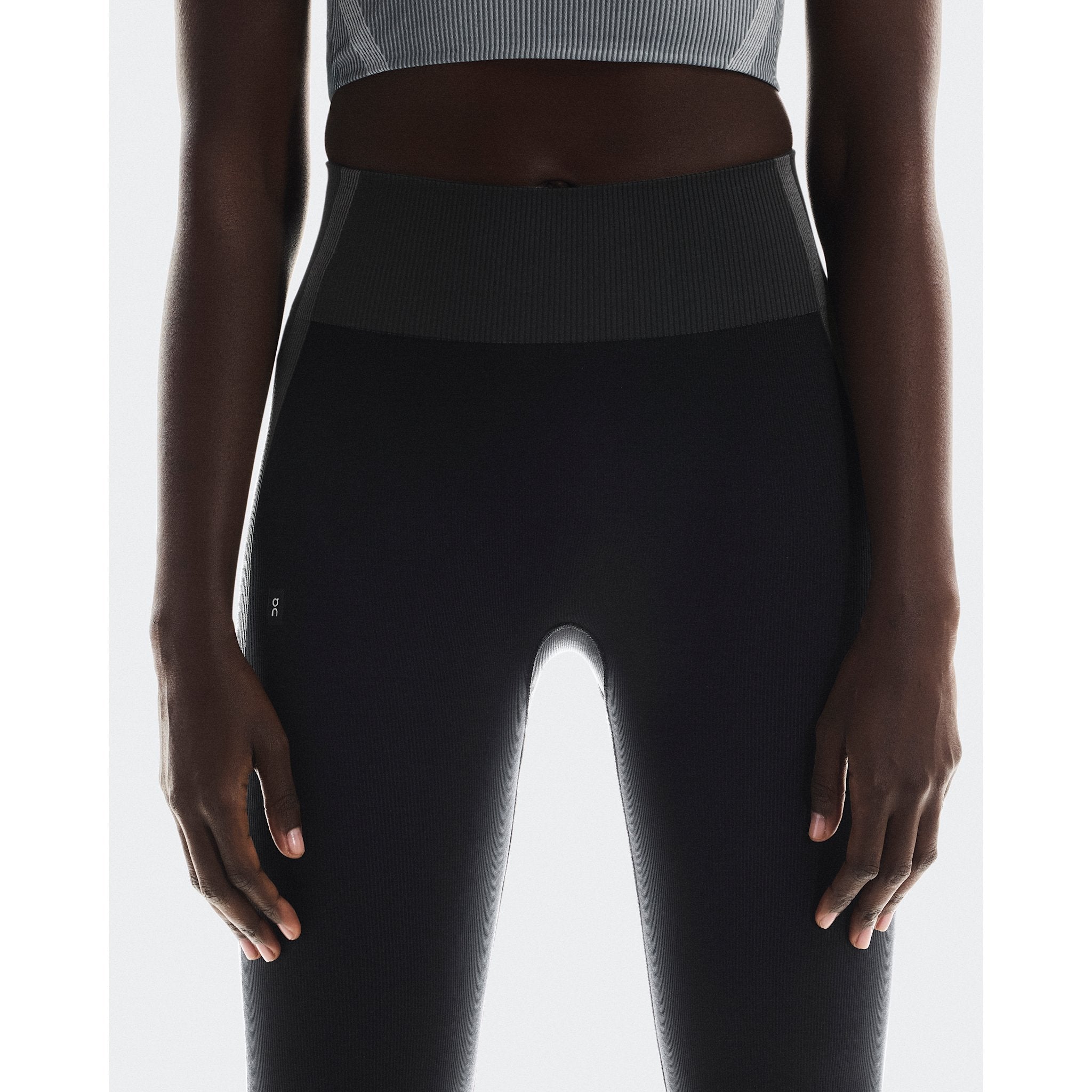 On Studio Knit Tights Black | Eclipse