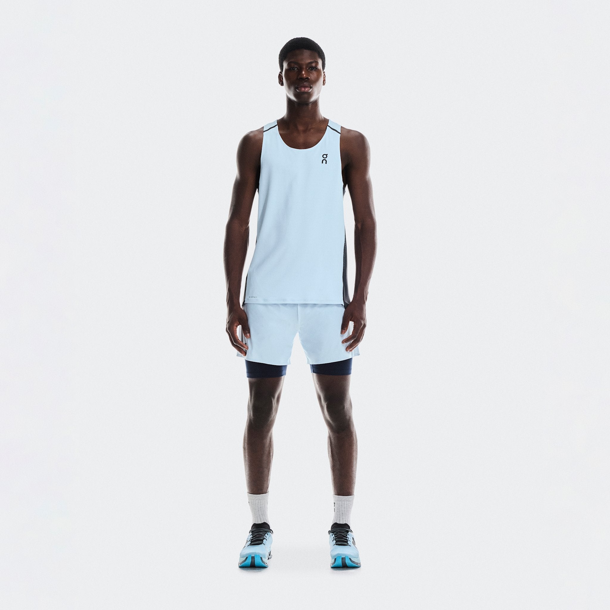 On 5" Performance 2/1 Shorts Arctic | Midnight