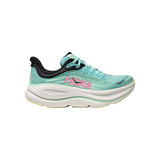 Hoka Wmns Bondi 9 Wide 'Blue Spark Mint Fluorite'